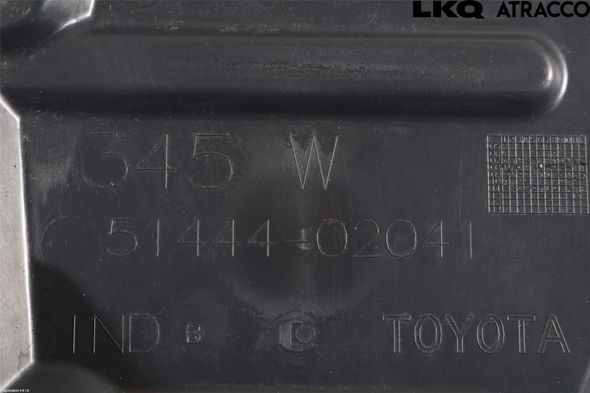 Toyota AVENSIS 09-15 Bunnplate U Motor-Gear-Dørk