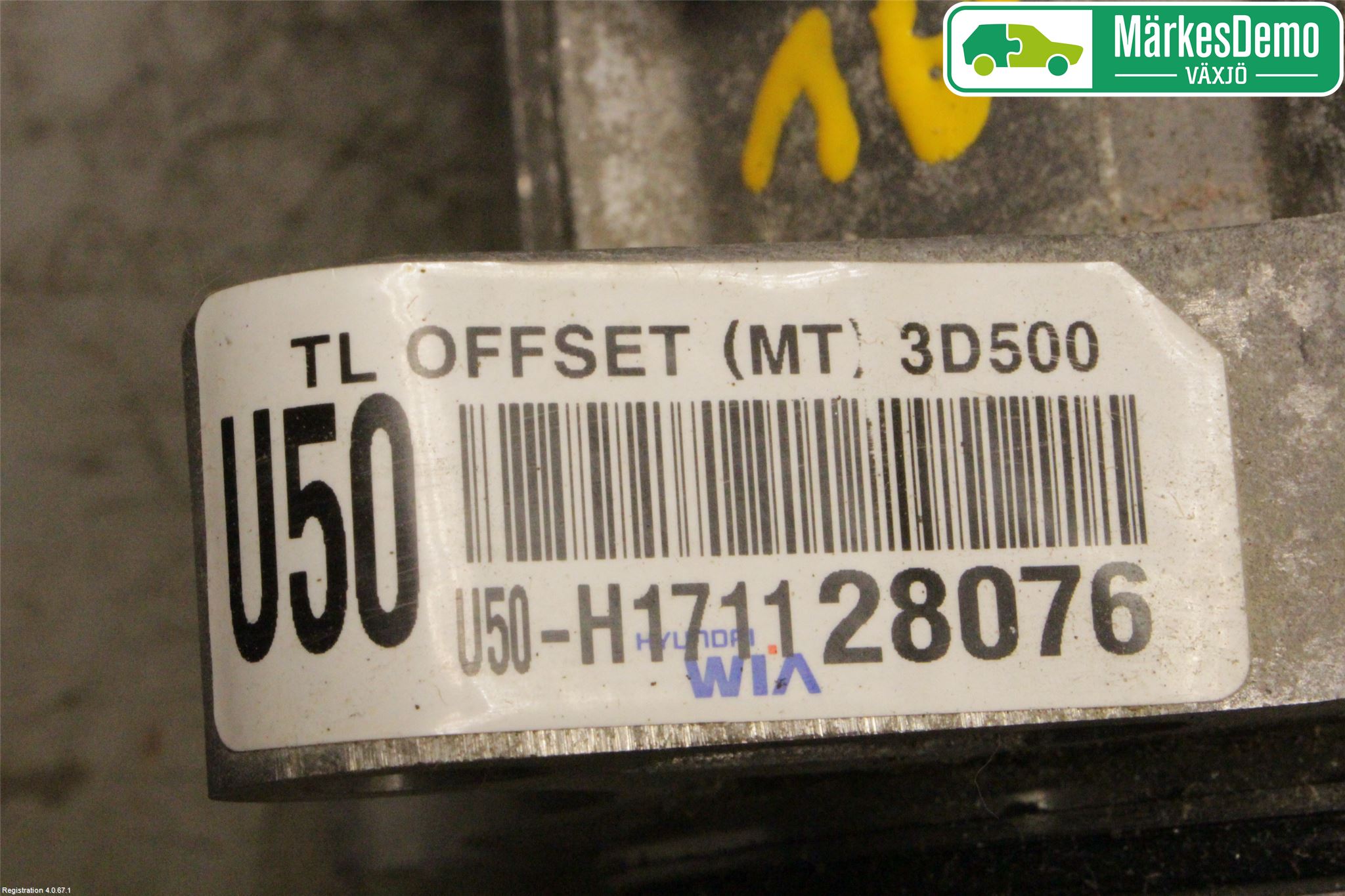 Hyundai TUCSON 05- Gearkasse Fordelingskasse