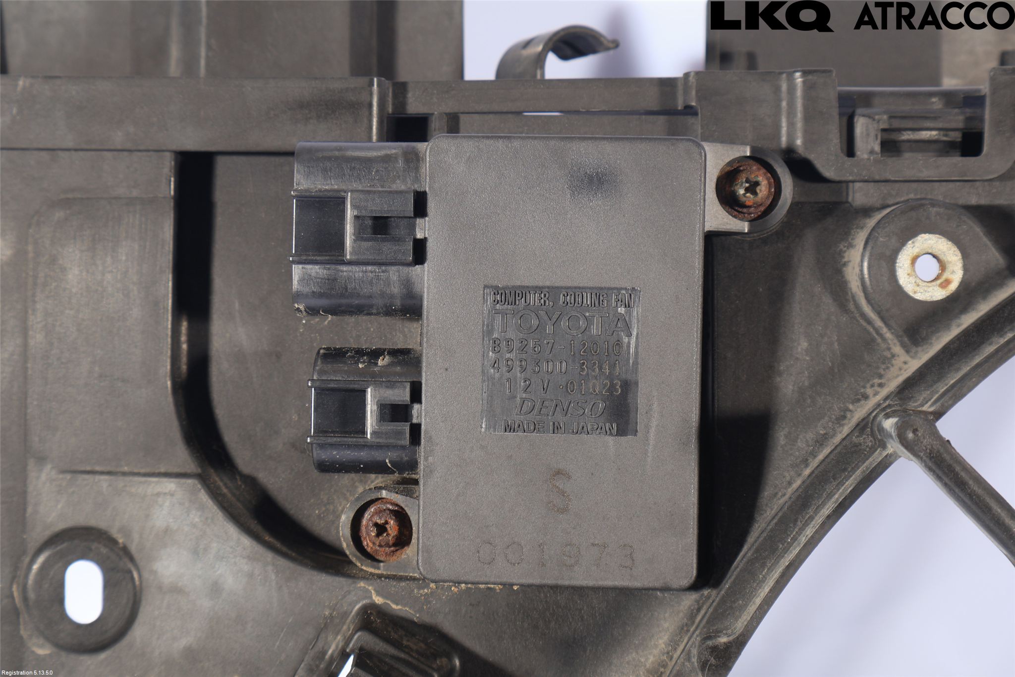Toyota AURIS 13-19 Kjølevifte-Radiator Hus-Kåpe