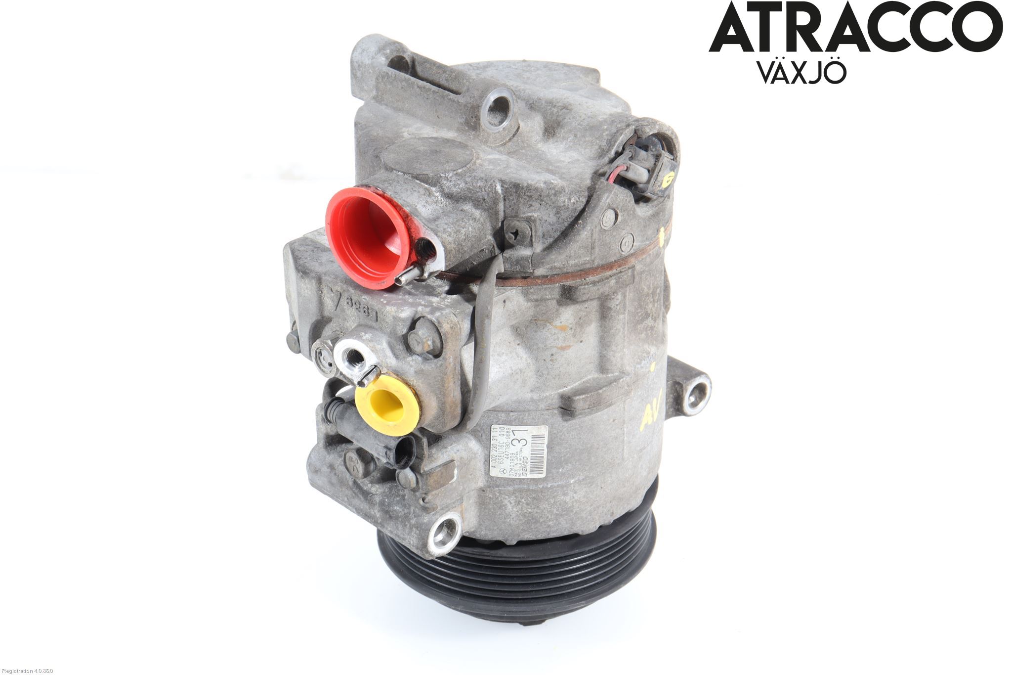 Mercedes-Benz MB E-KLASS (W212) 09-16 Varme Ac Kompressor