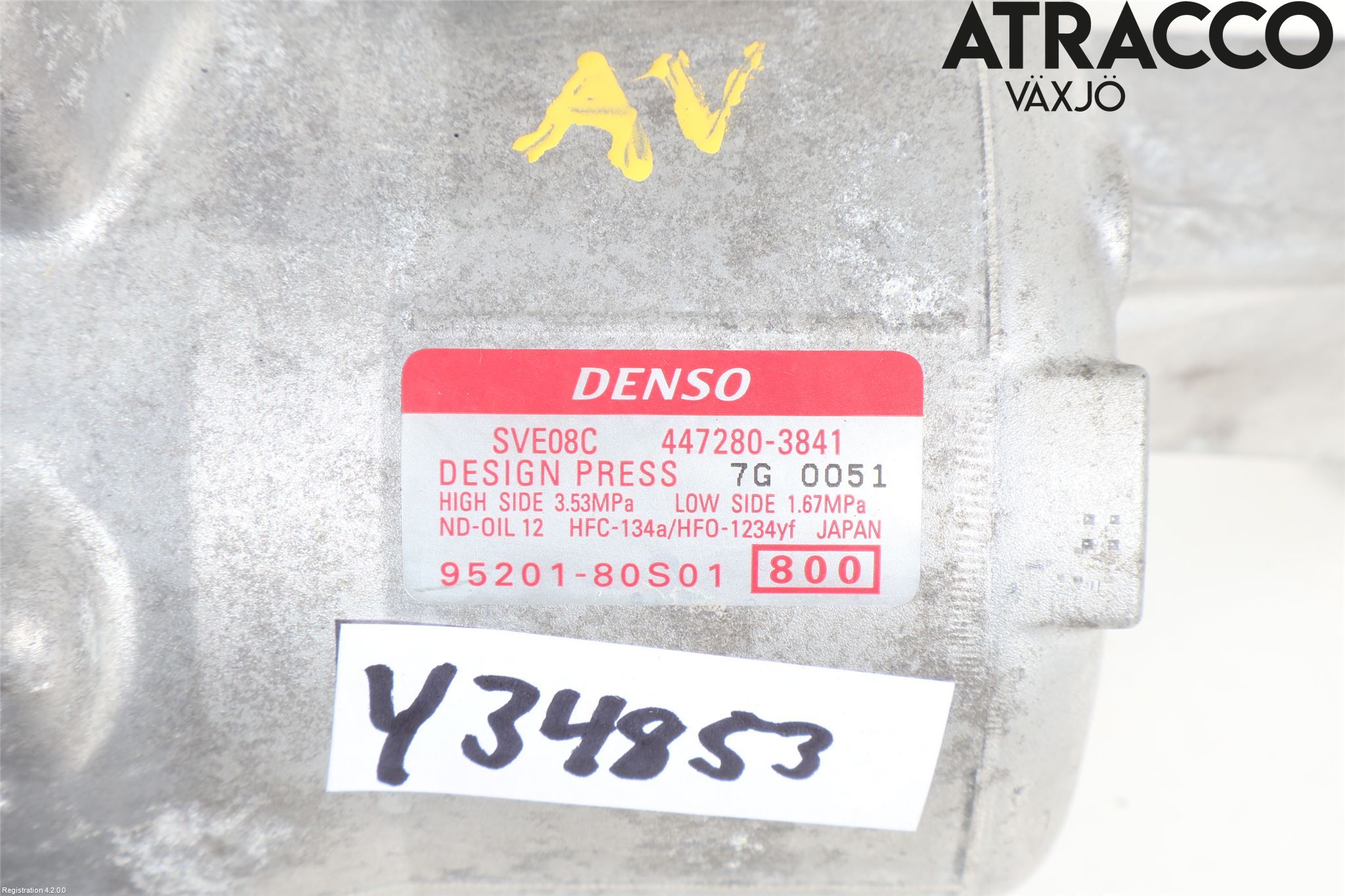 Suzuki SWIFT 17-24 Varme Ac Kompressor