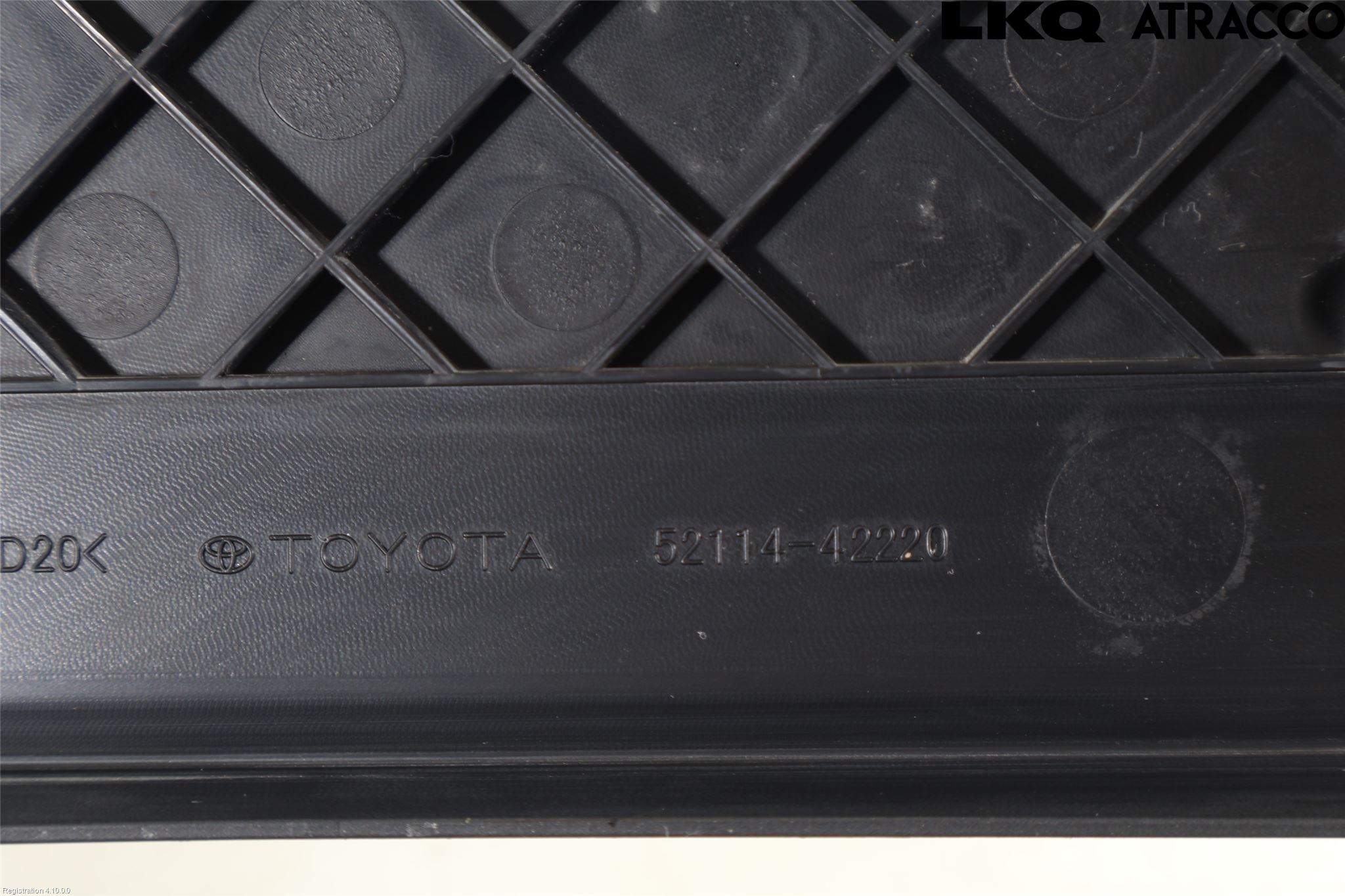 Toyota bZ4X EA10 22- Støtfanger Foran Midt Del