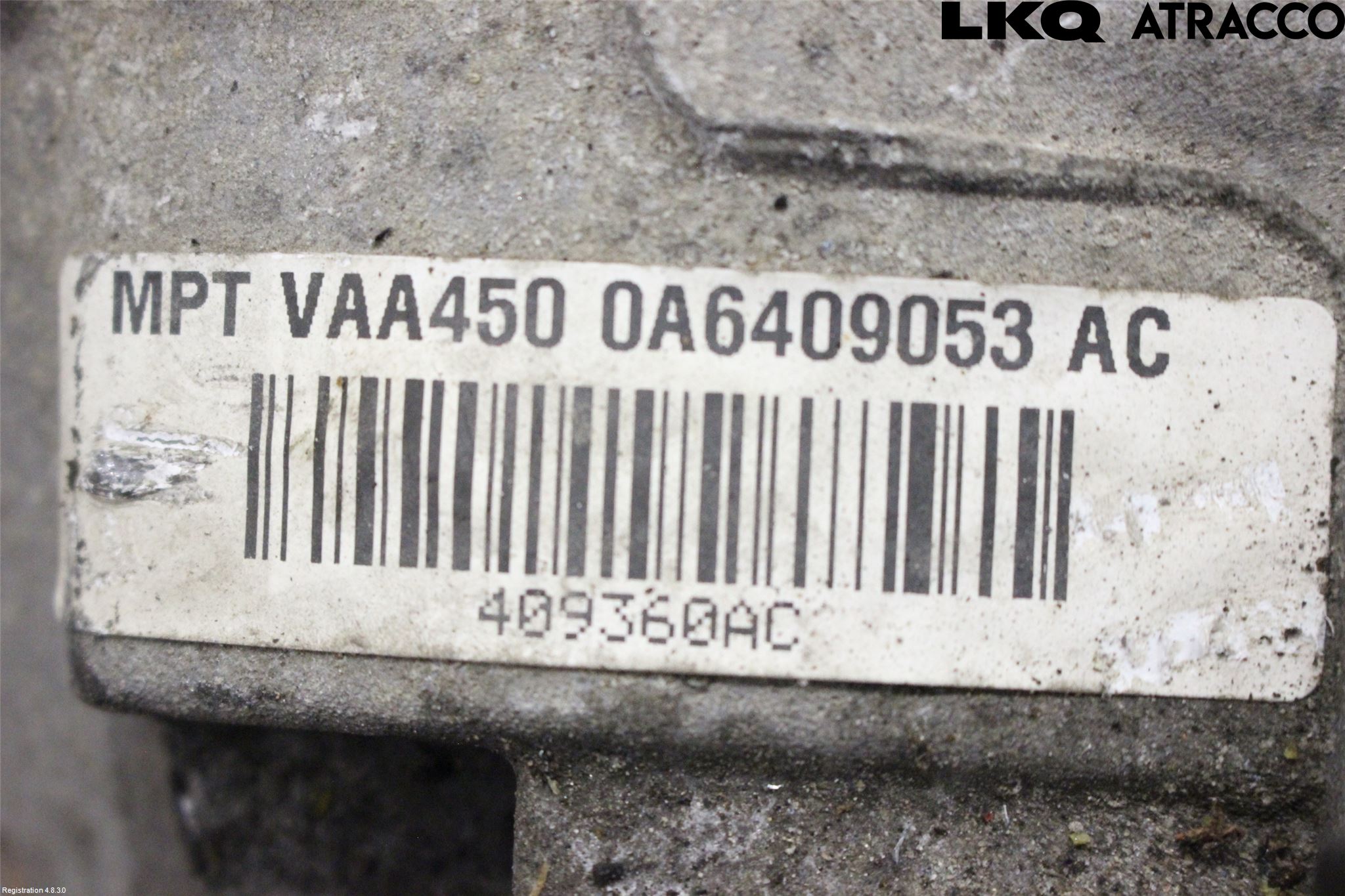 Volkswagen VW TIGUAN 07-16 Gearkasse Fordelingskasse