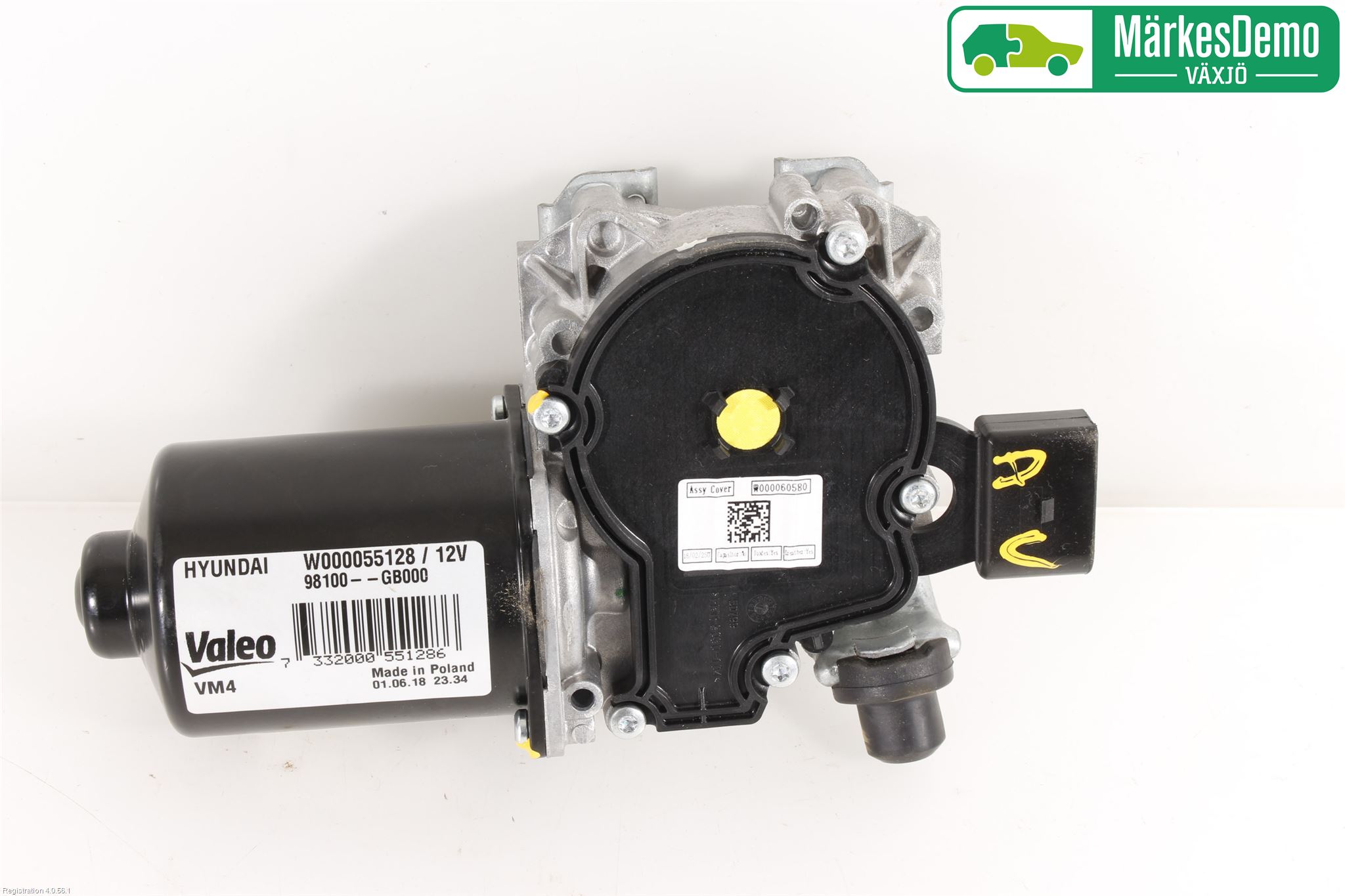 Hyundai i20 GB 15-20 Viskermotor Frontrute