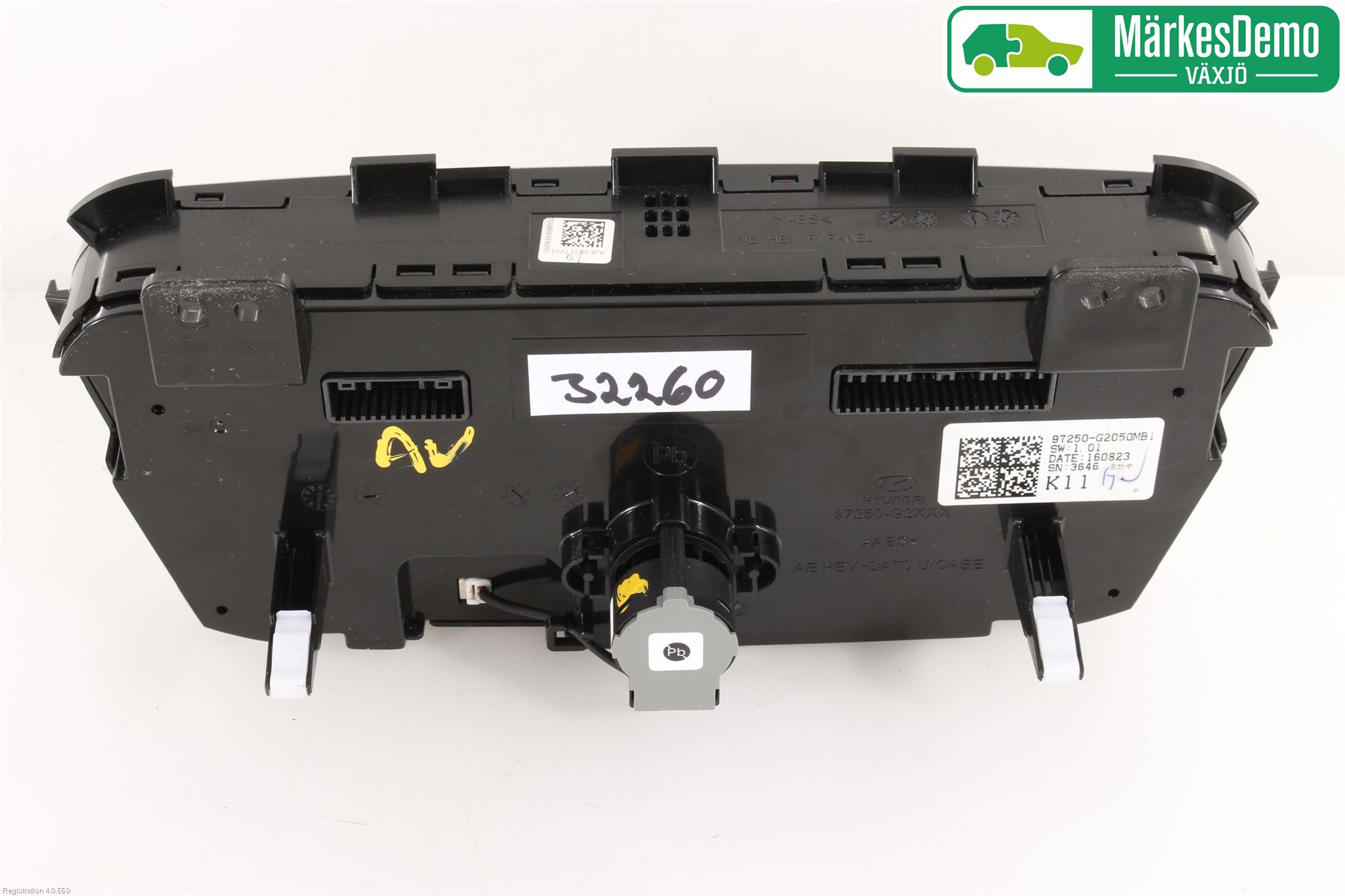 Hyundai IONIQ AE 17-22 Varme Ac Betjening-Display