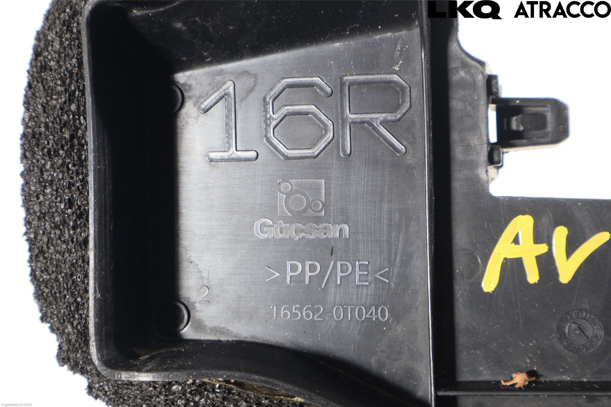 Toyota COROLLA 19- Luftstyring Front