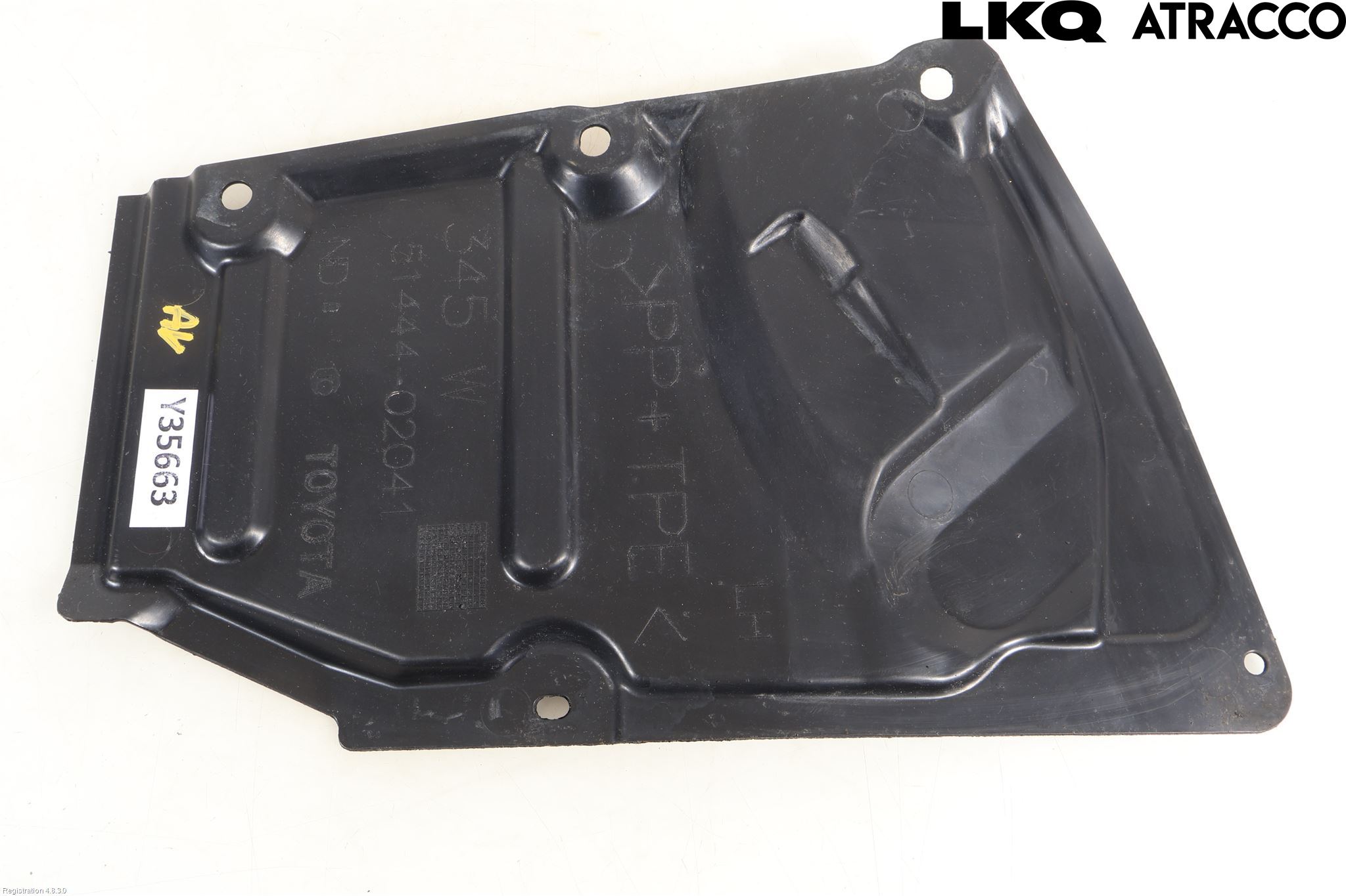 Toyota AVENSIS 09-15 Bunnplate U Motor-Gear-Dørk