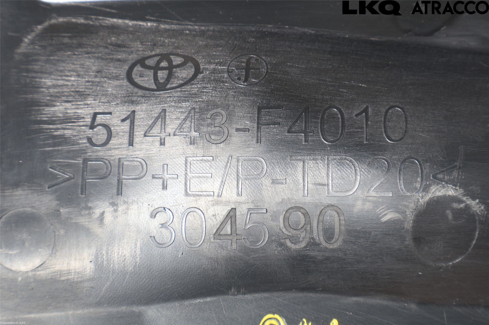 Toyota C-HR 16-23 Bunnplate U Motor-Gear-Dørk