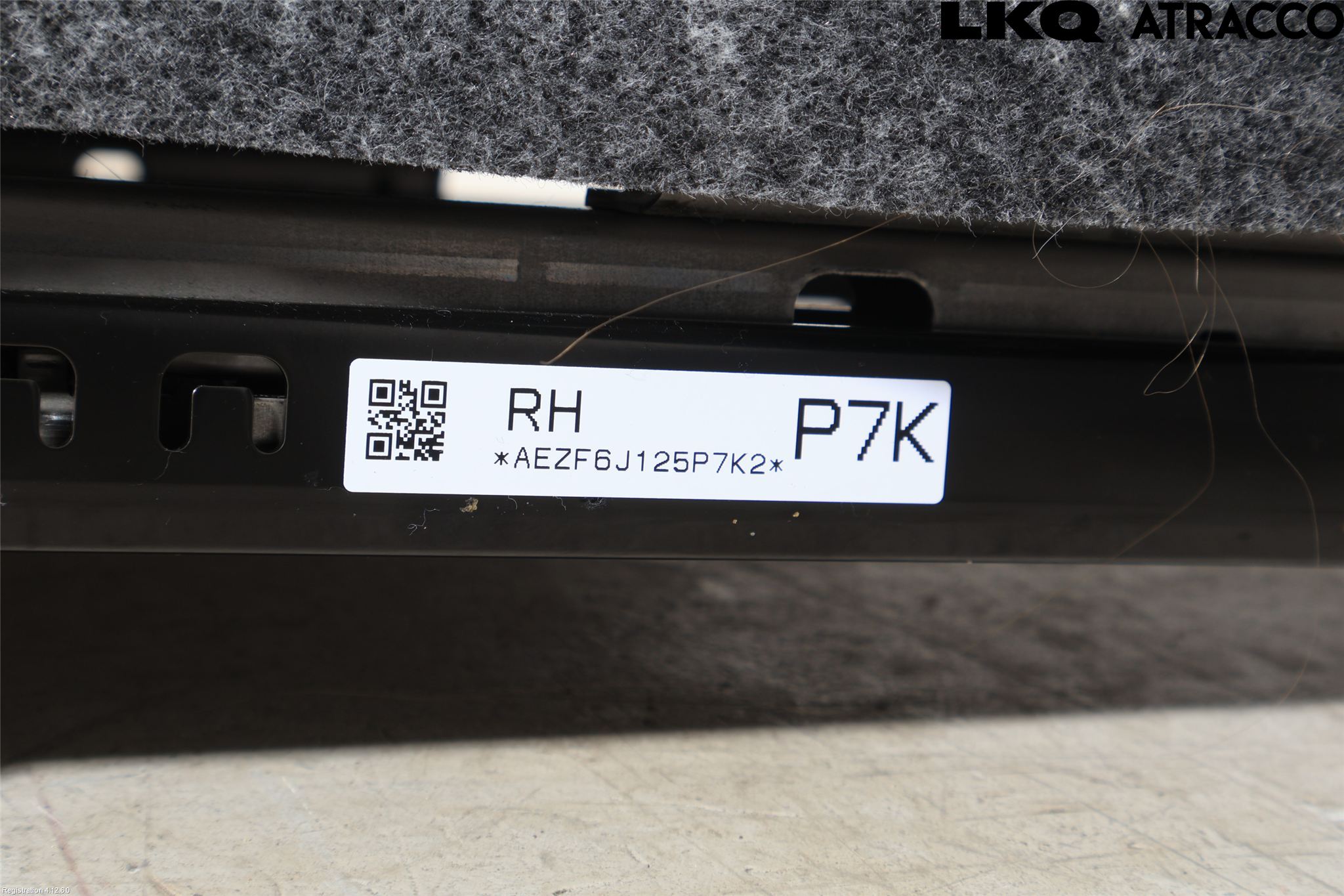 Lexus LBX 24- Innr Sete Foran Høyre
