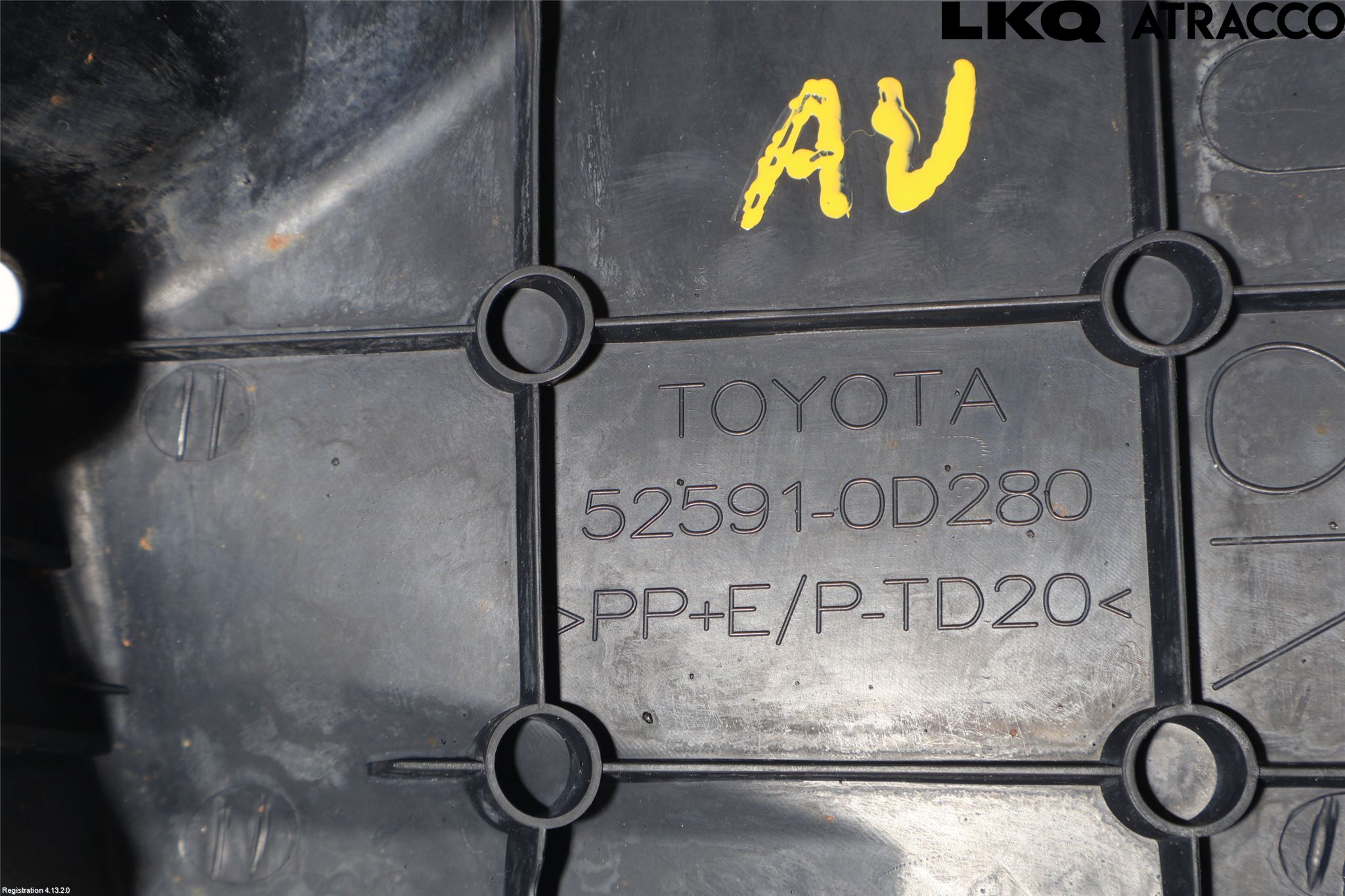 Toyota YARIS XP130 15-20 Skjerm Indre