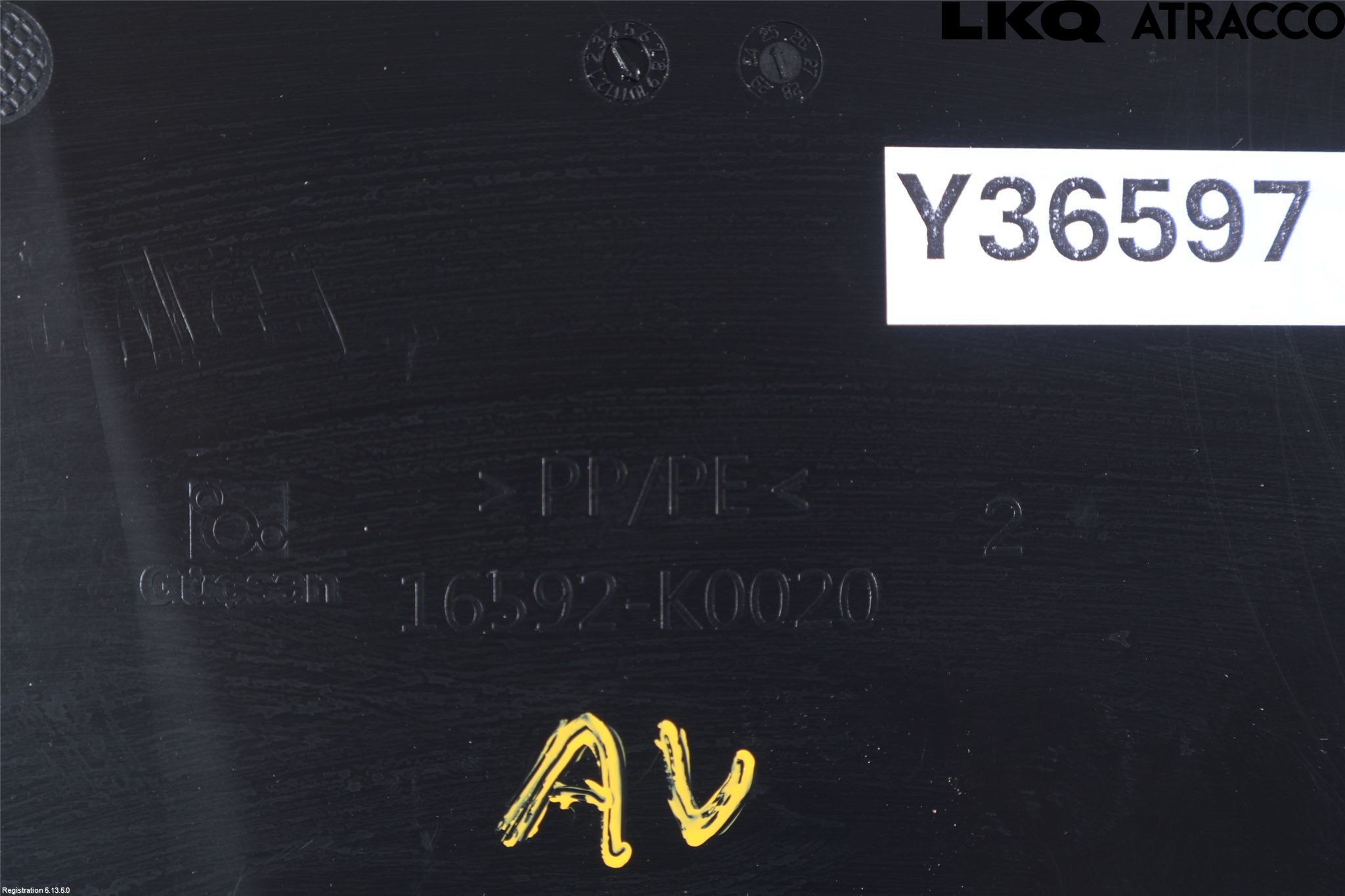 Toyota YARIS XP21 20- Luftstyring Front