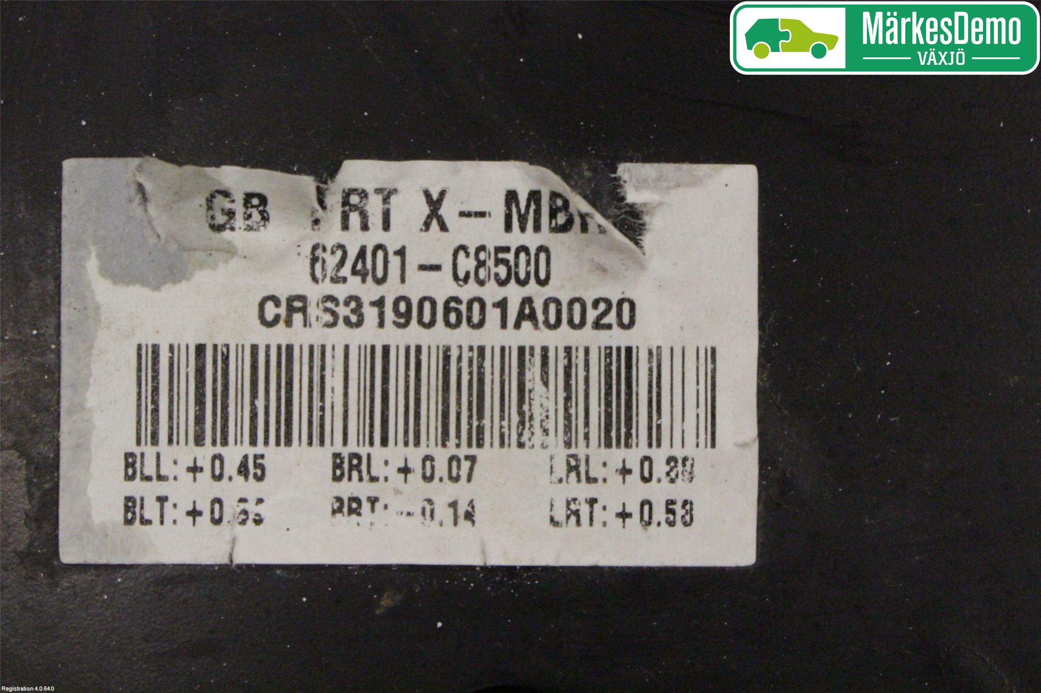 Hyundai i20 GB 15-20 Forstillingsbjelke(Tvergående)
