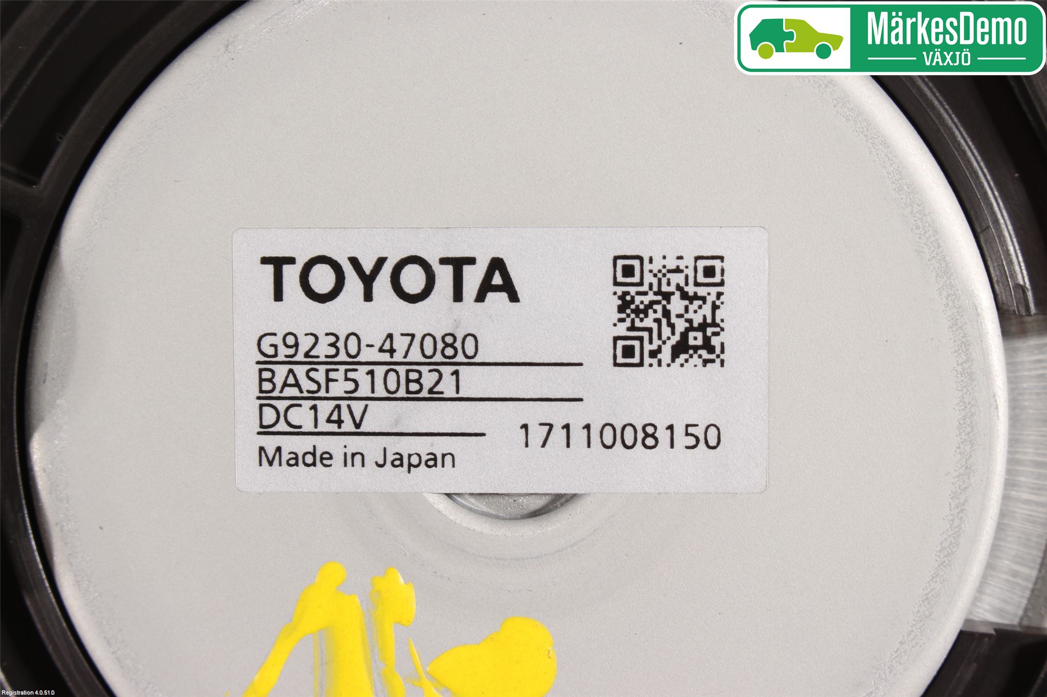 Toyota C-HR 16-23 Kjølevifte Elektrisk