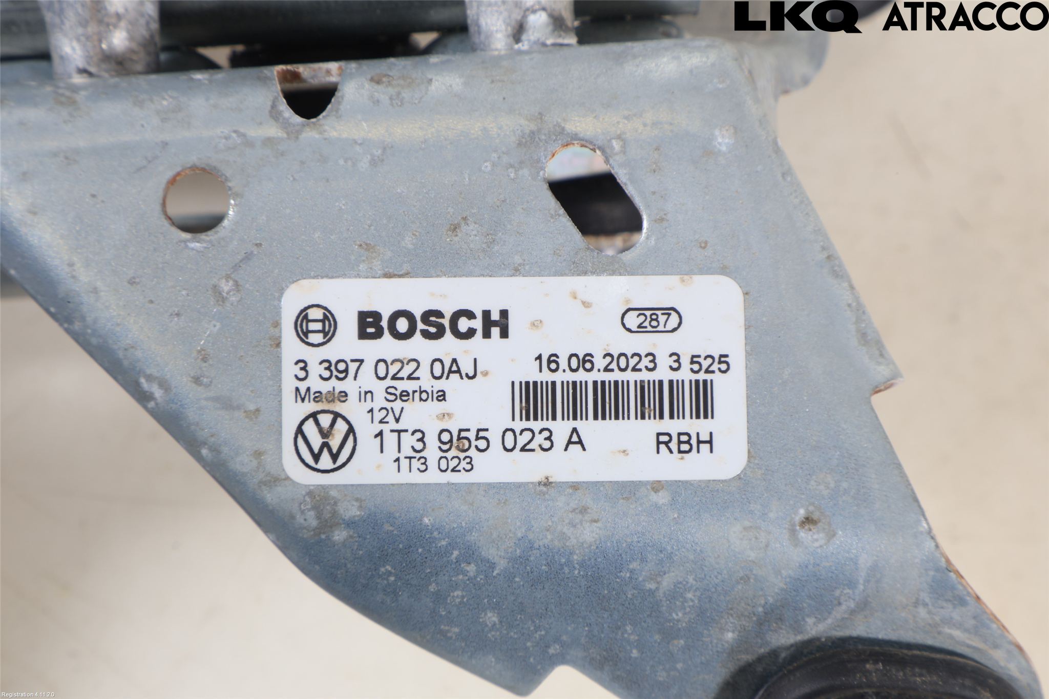Volkswagen VW ID BUZZ/CARGO 22- Viskeroverføring Frontrute