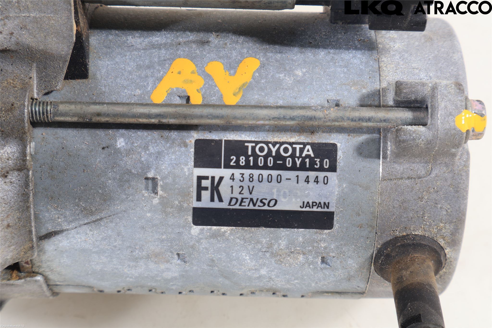Toyota YARIS XP130 15-20 Startmotor