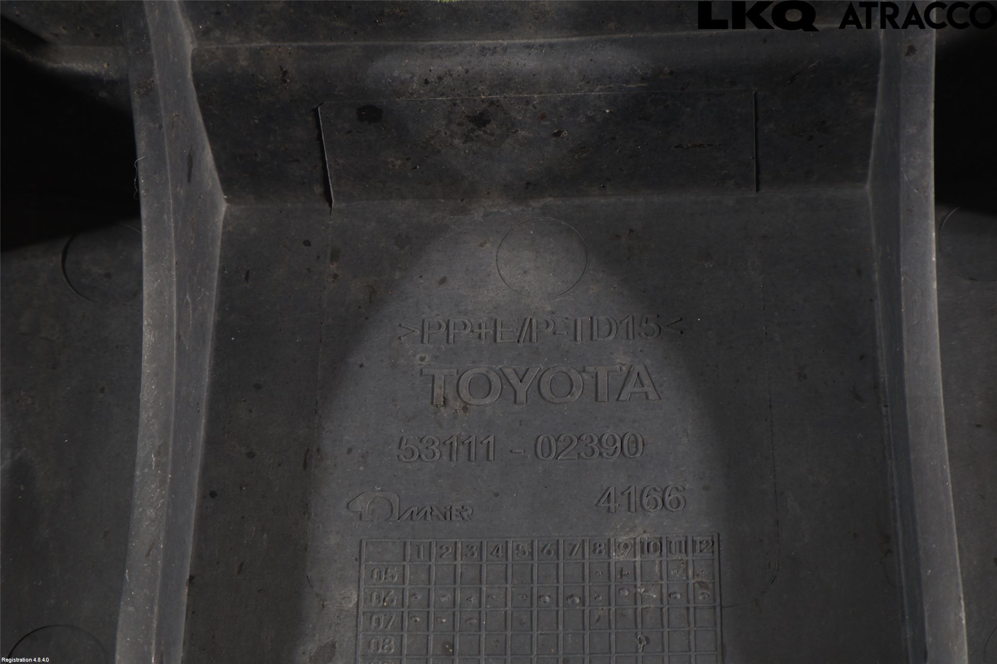 Toyota AURIS 07-09 Grill Komplett