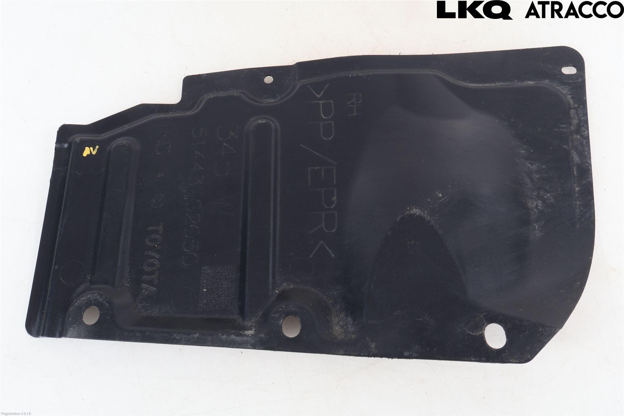 Toyota AURIS 07-09 Bunnplate U Motor-Gear-Dørk