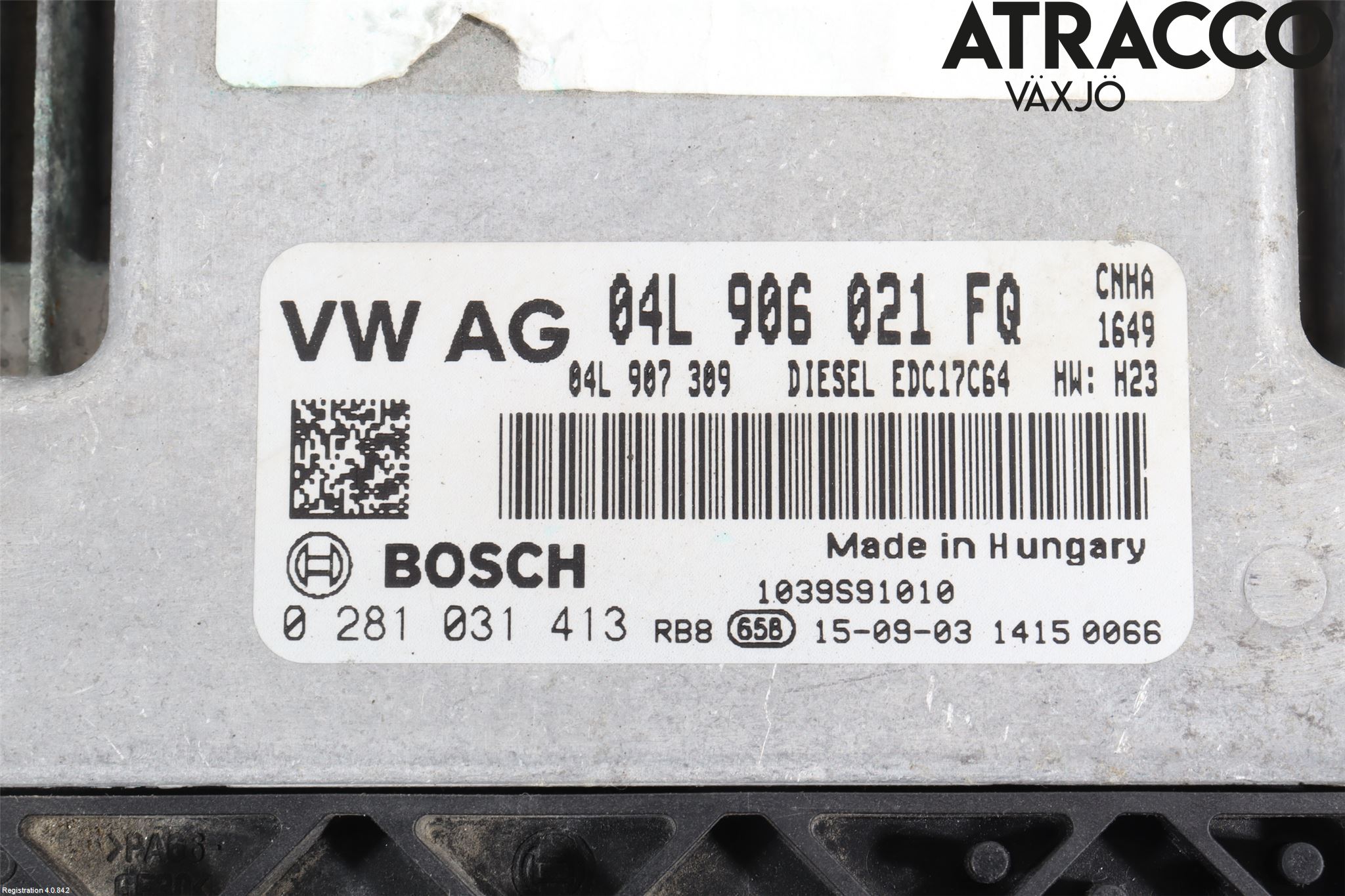 Audi A6/S6 4G 11-18 Styreenhet Innsprøytning