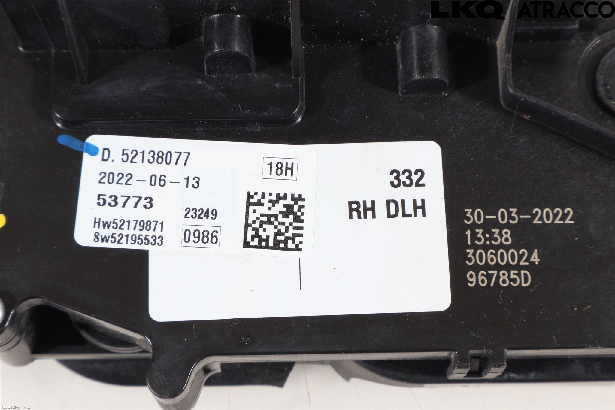Fiat 500e 20- Dørlås - Låsekasse