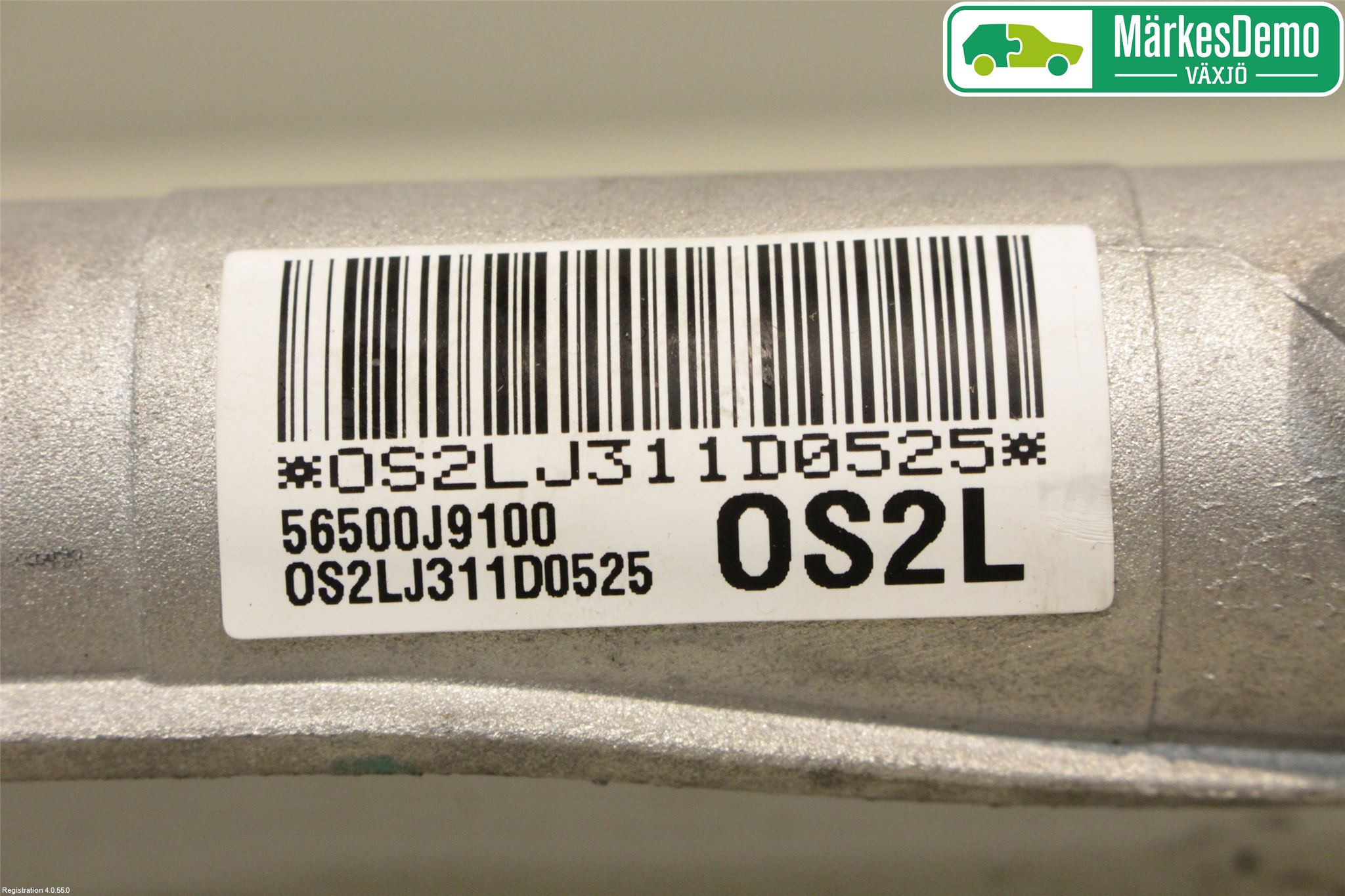 Hyundai KONA/ELECTRIC OS 18-23 Servo Snekke - Tannstang