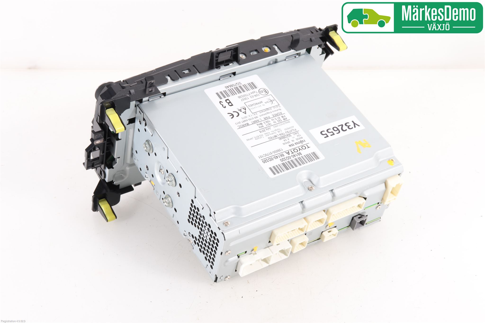Toyota YARIS XP130 15-20 Stereo Radio Med Cd