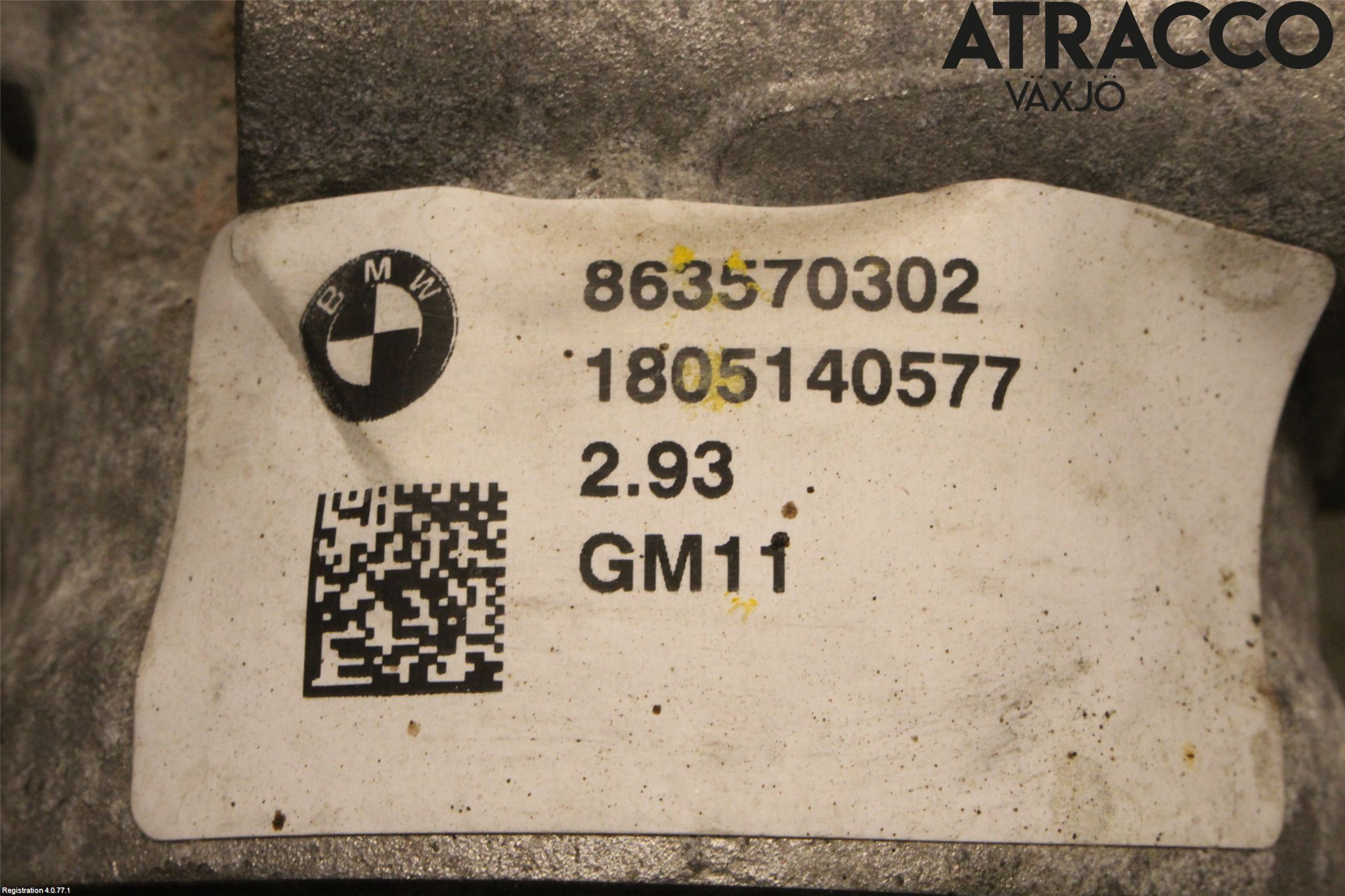 BMW 5 G30/G31/F90 17-23 Kardang Foran