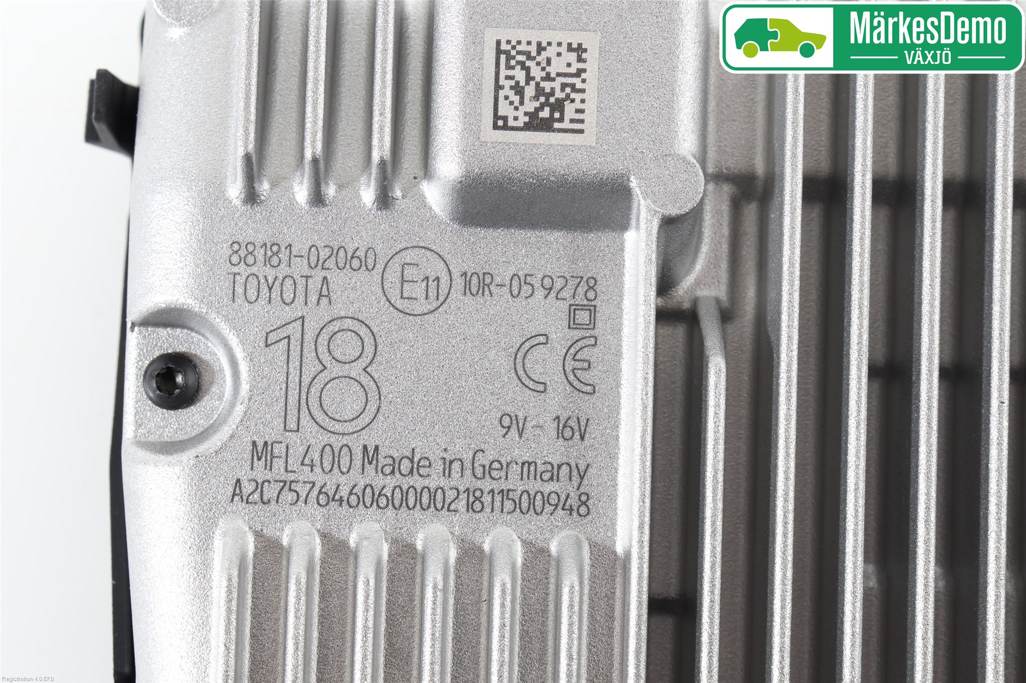 Toyota AURIS 13-19 Sensor Kollisjonsbeskyttelse