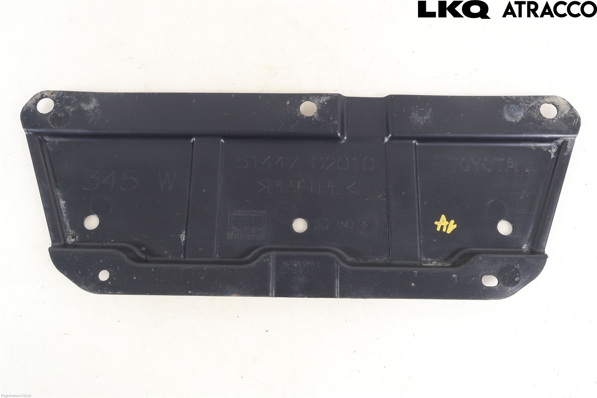 Toyota AVENSIS 16-18 Bunnplate U Motor-Gear-Dørk