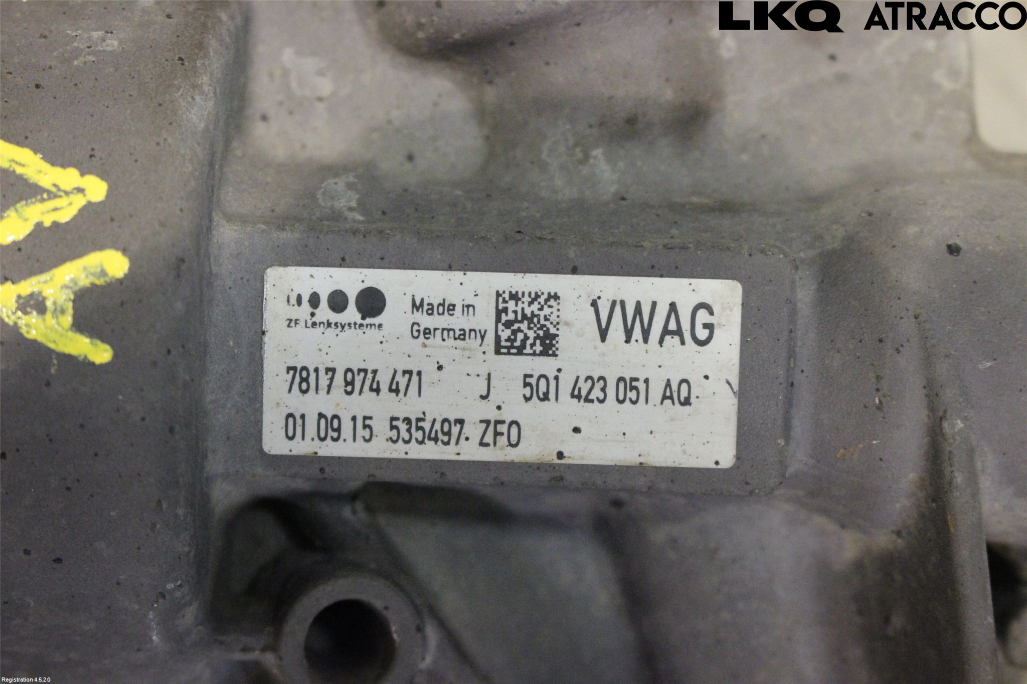 Volkswagen VW GOLF / E-GOLF VII 13-20 Styrväxel/Snäcka Elektrisk