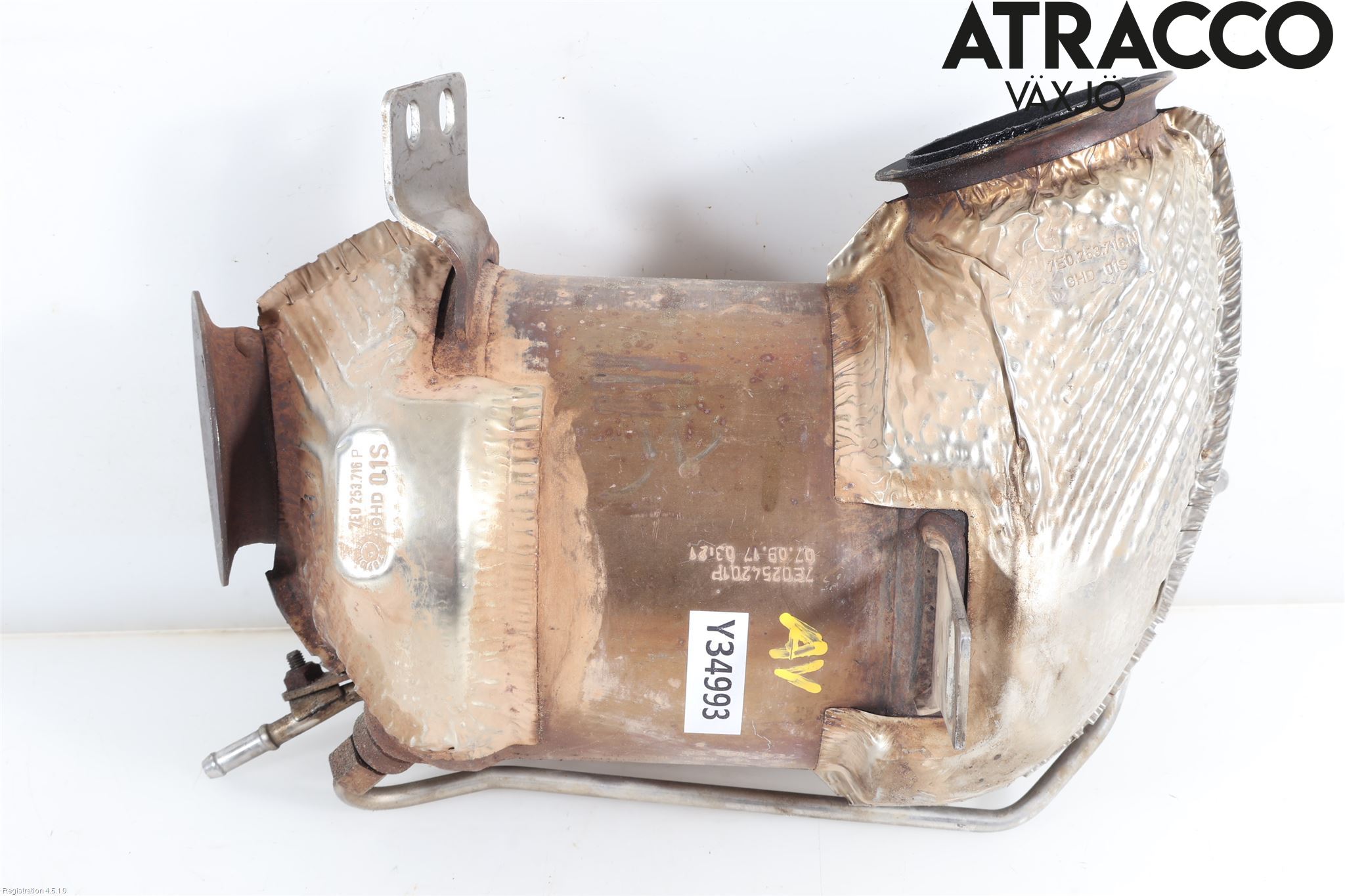 Volkswagen VW TRANSP/CARAVELLE (T6) 16-22 Eksos Partikketfilter