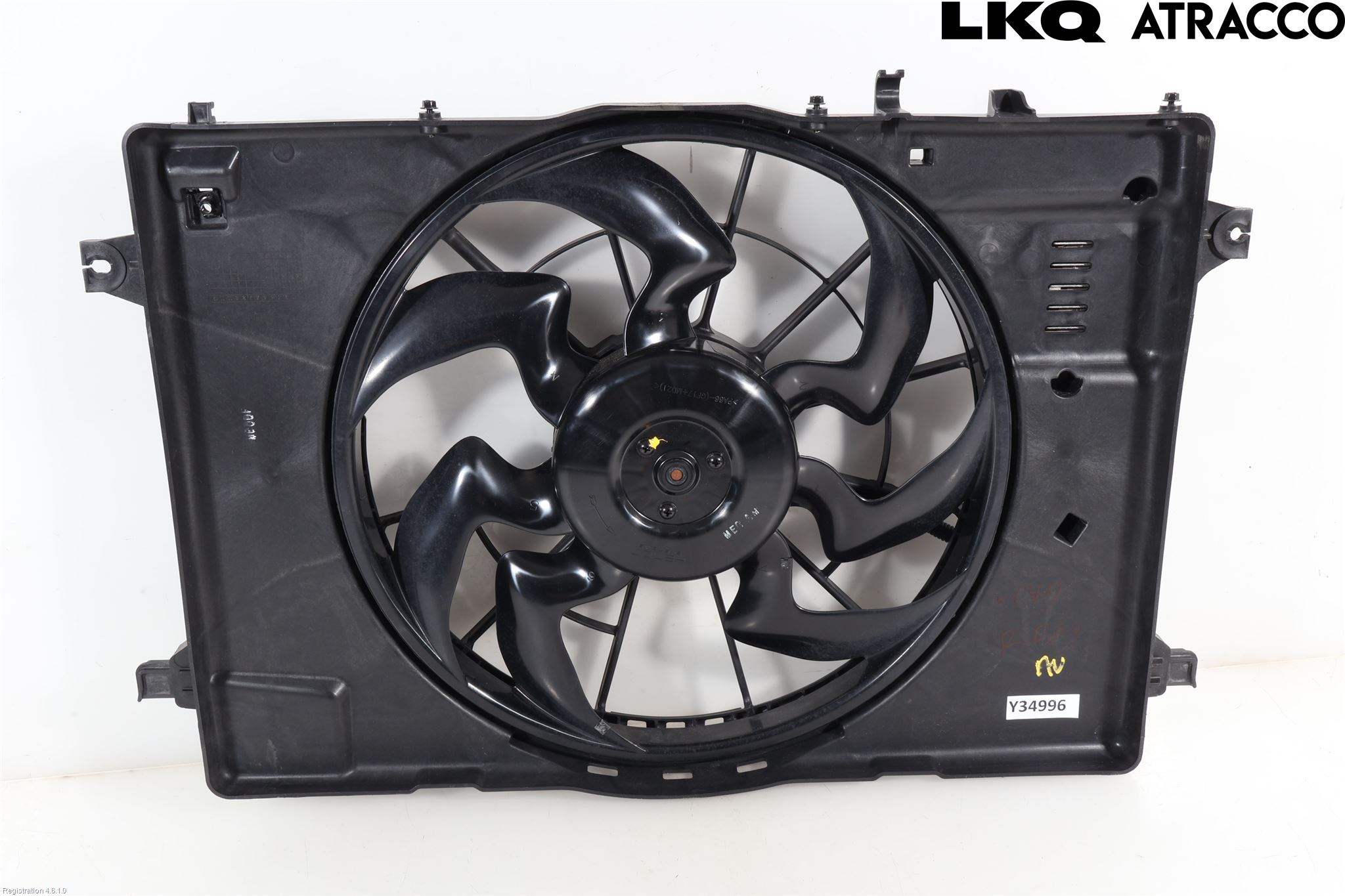 Hyundai IONIQ AE 17-22 Kjølevifte-Radiator Hus-Kåpe