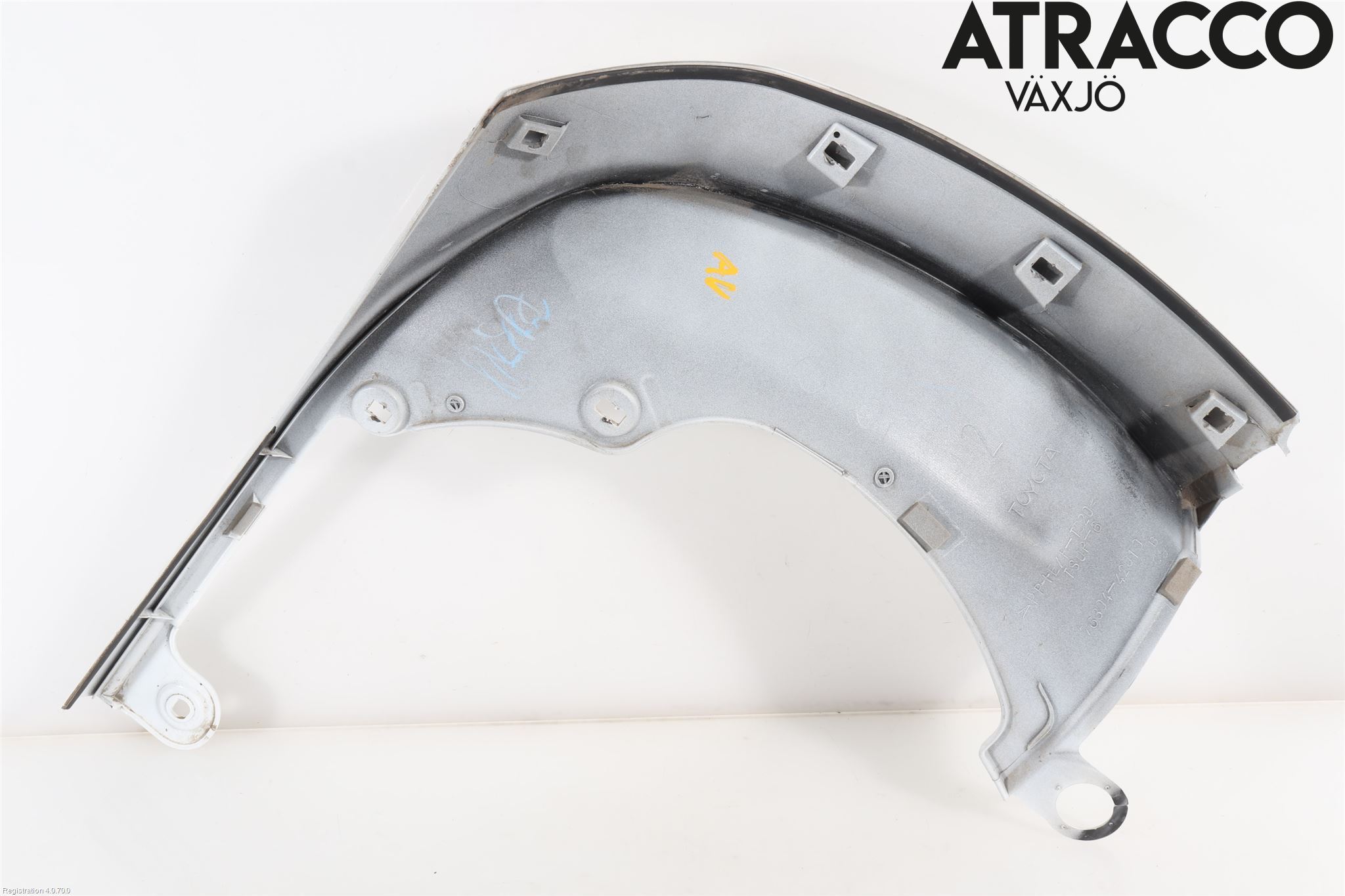 Toyota RAV 4 06-12 Refleksplate - Skiltplate