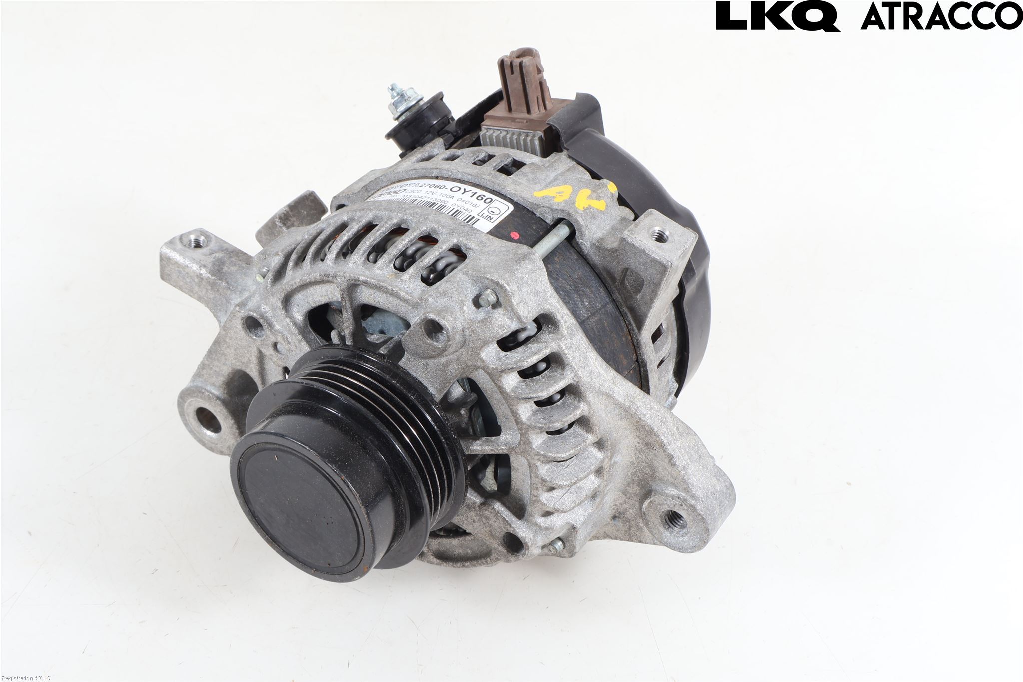 Toyota YARIS XP130 15-20 Dynamo