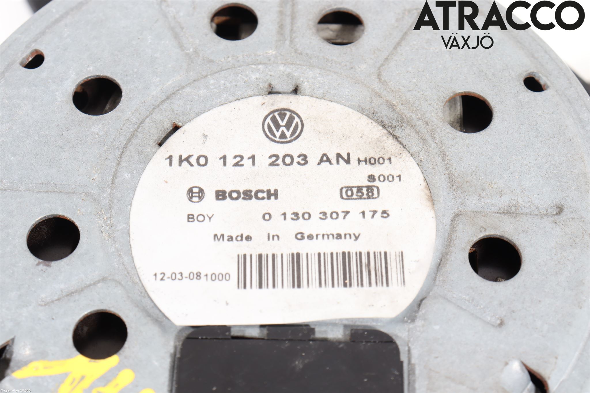 Volkswagen VW GOLF VI 09-13 Kjølevifte Elektrisk