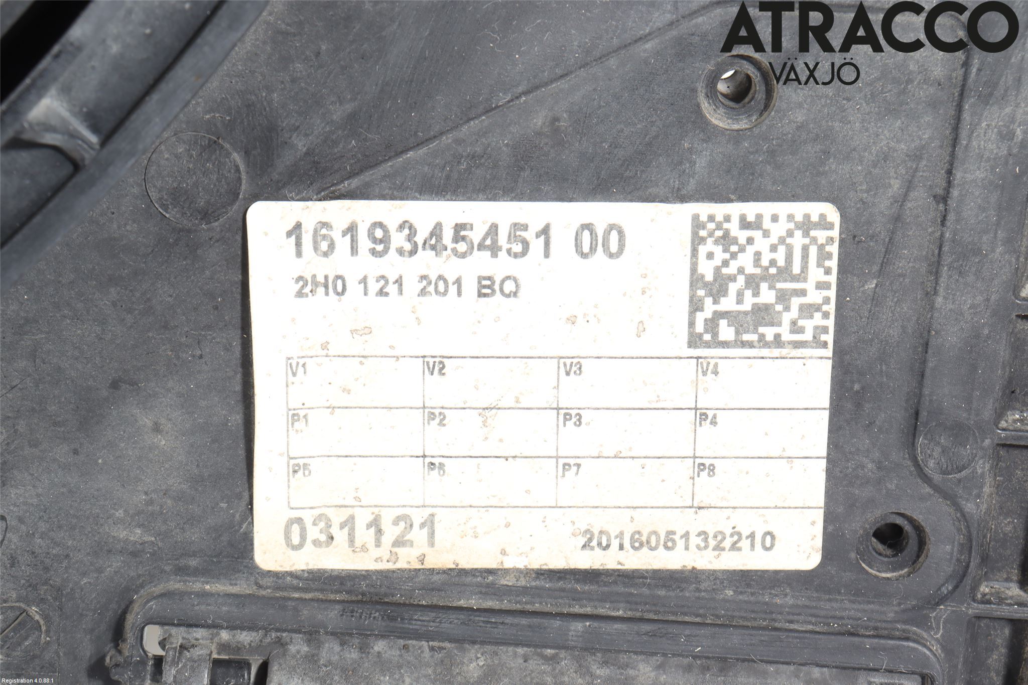 Volkswagen VW AMAROK 2H 10-22 Kjølevifte-Radiator Hus-Kåpe