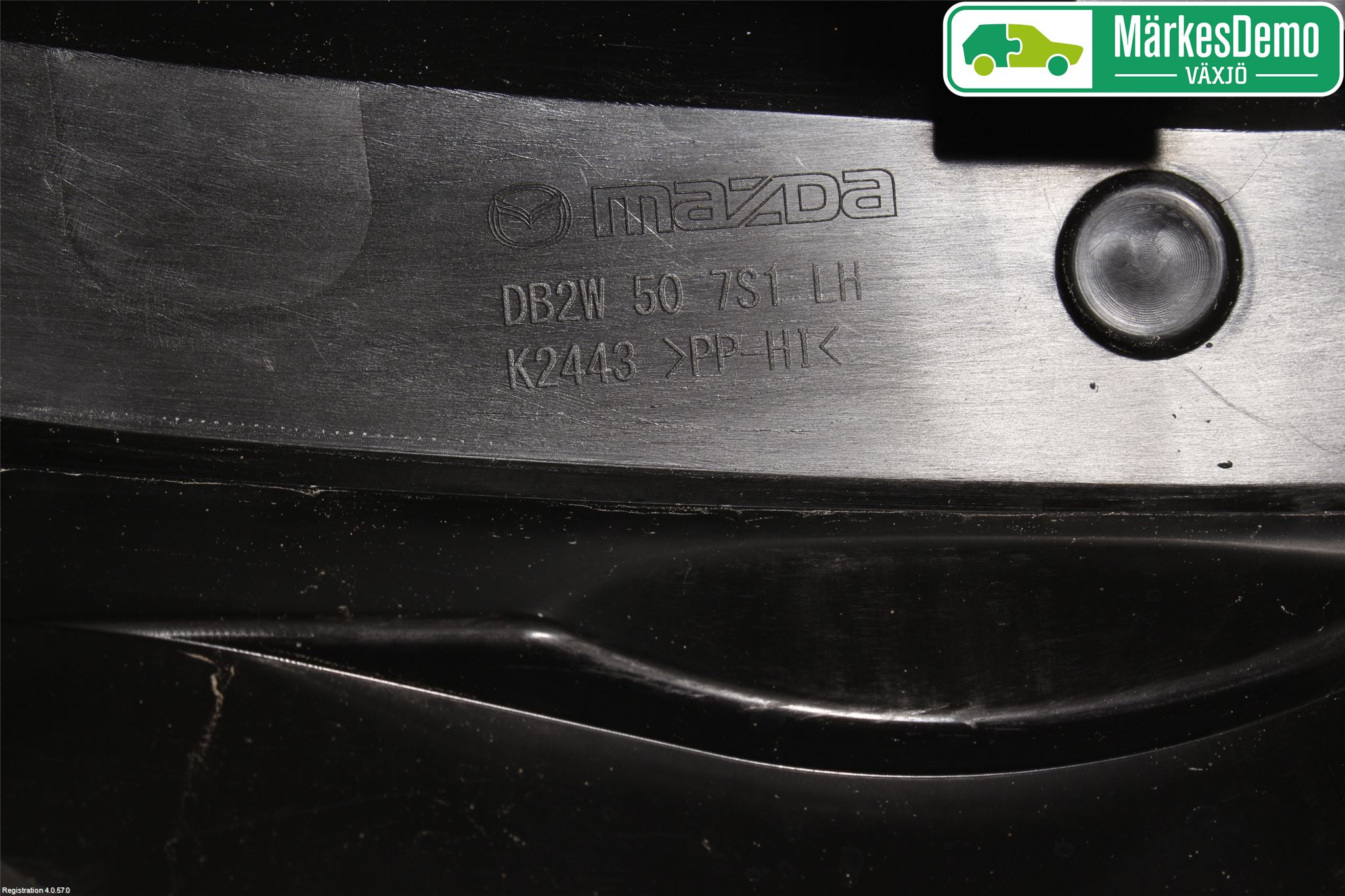 Mazda CX-3 Visker Deksel-Grill-Under Frr