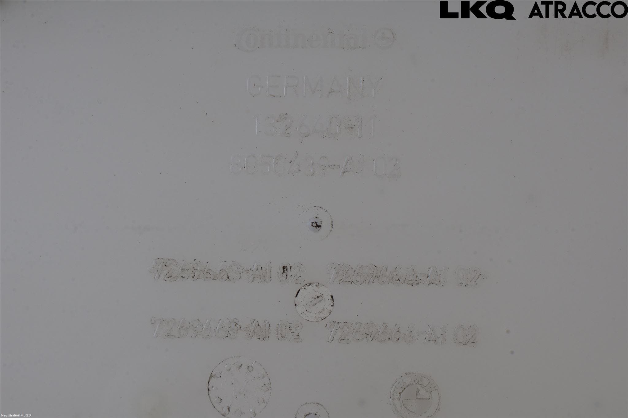 BMW 5 F10/F11/F18 09-17 Spylerbeholder Frontrute-Lykte