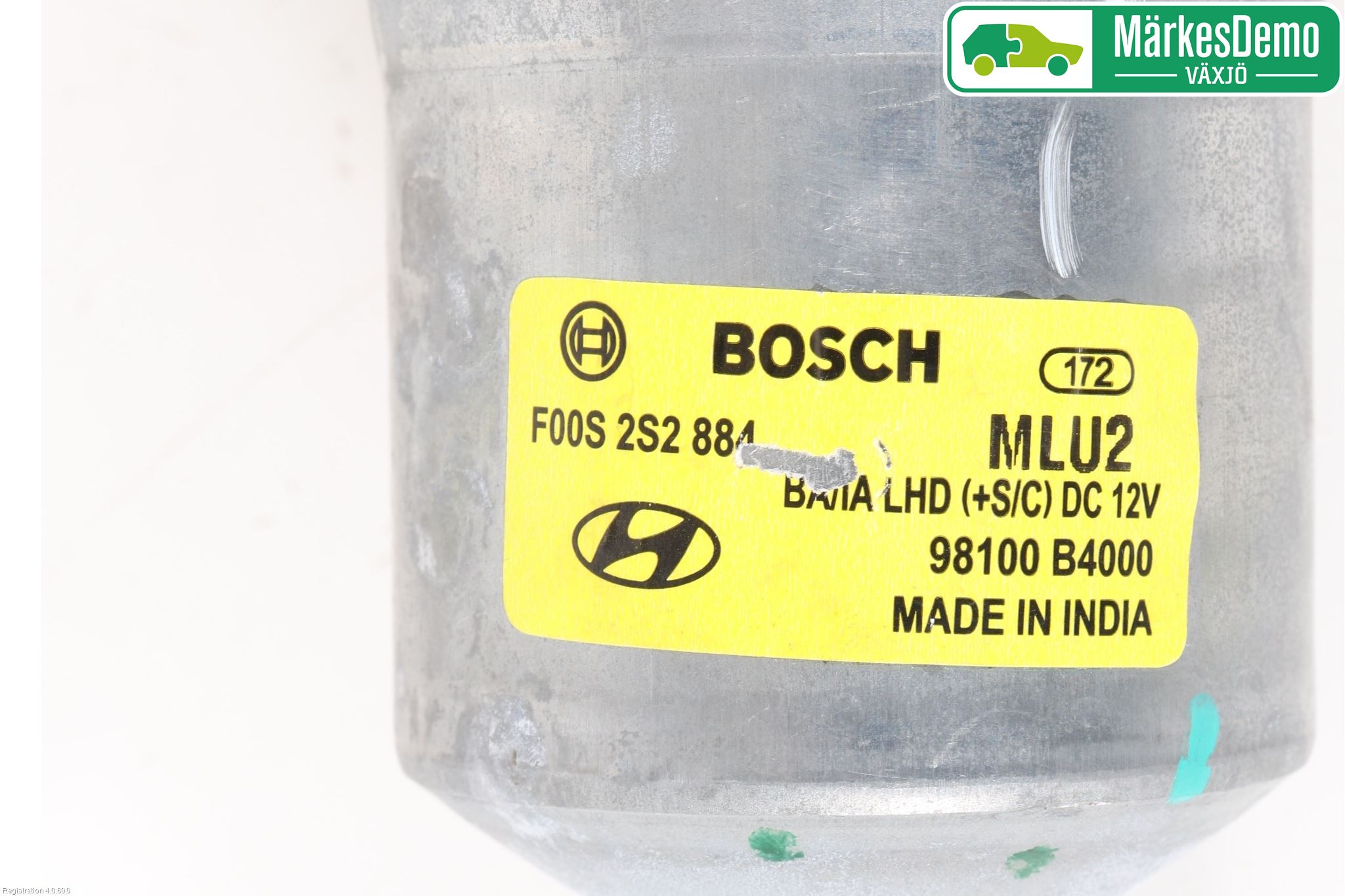 Hyundai i10 BA 17-20 Viskermotor Frontrute