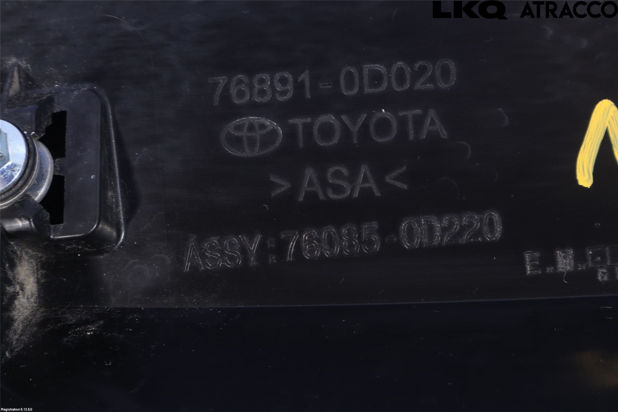 Toyota YARIS CROSS XP21 21- Spoiler Bakluke