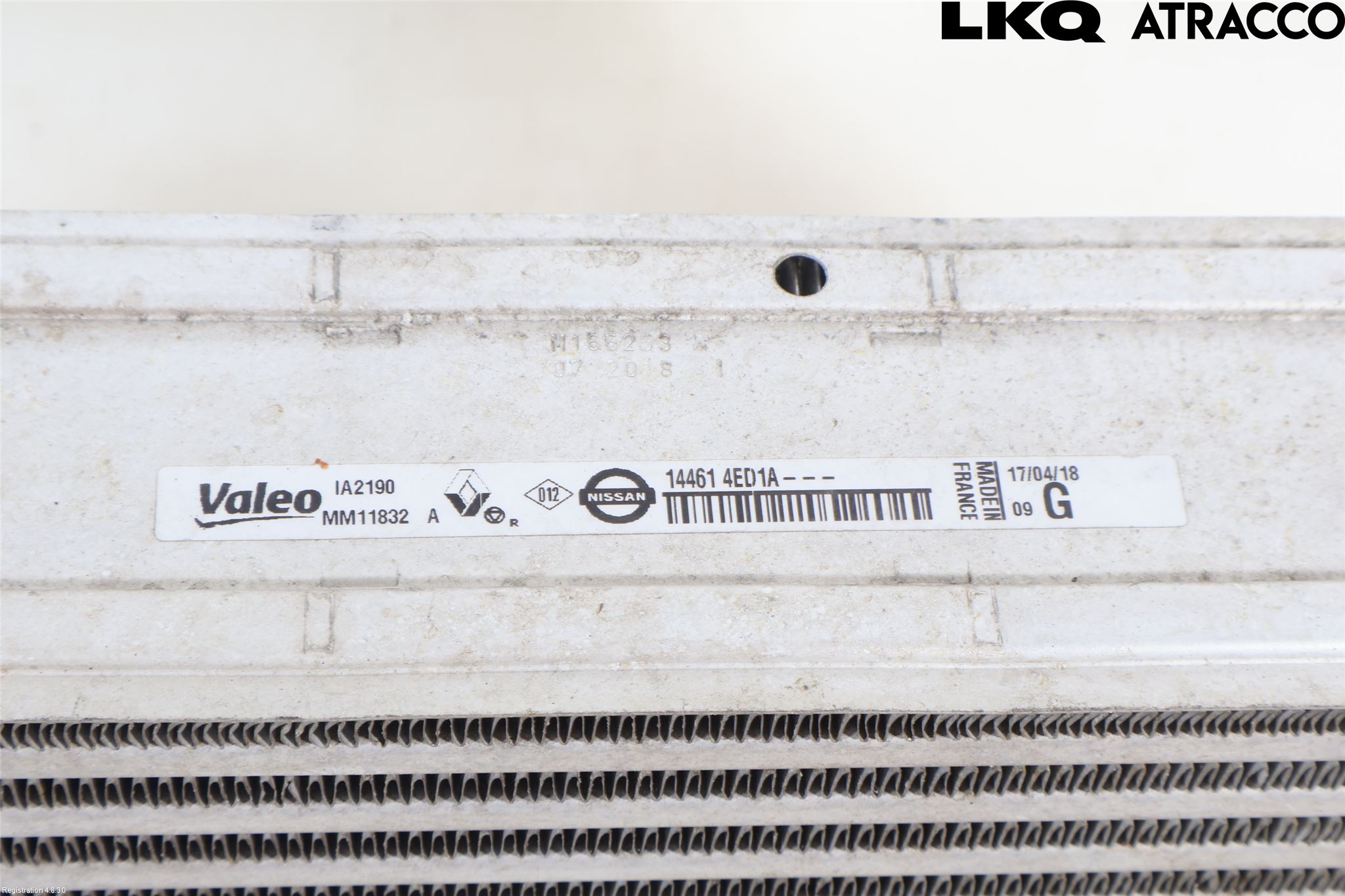 Renault KADJAR 15- Intercooler Radiator
