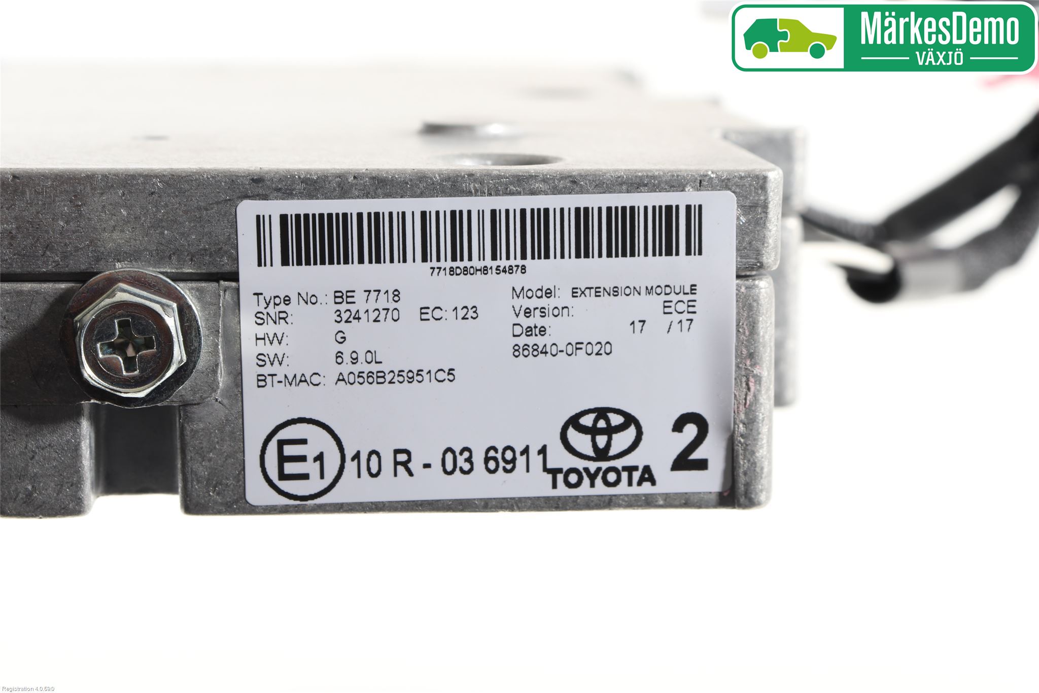 Toyota YARIS XP130 15-20 Stereo Radio Med Cd