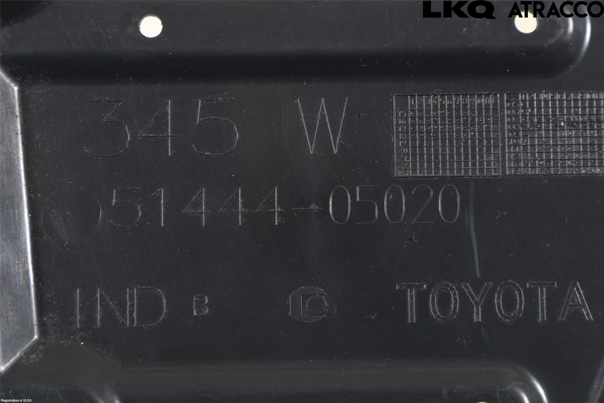 Toyota AURIS 13-19 Bunnplate U Motor-Gear-Dørk