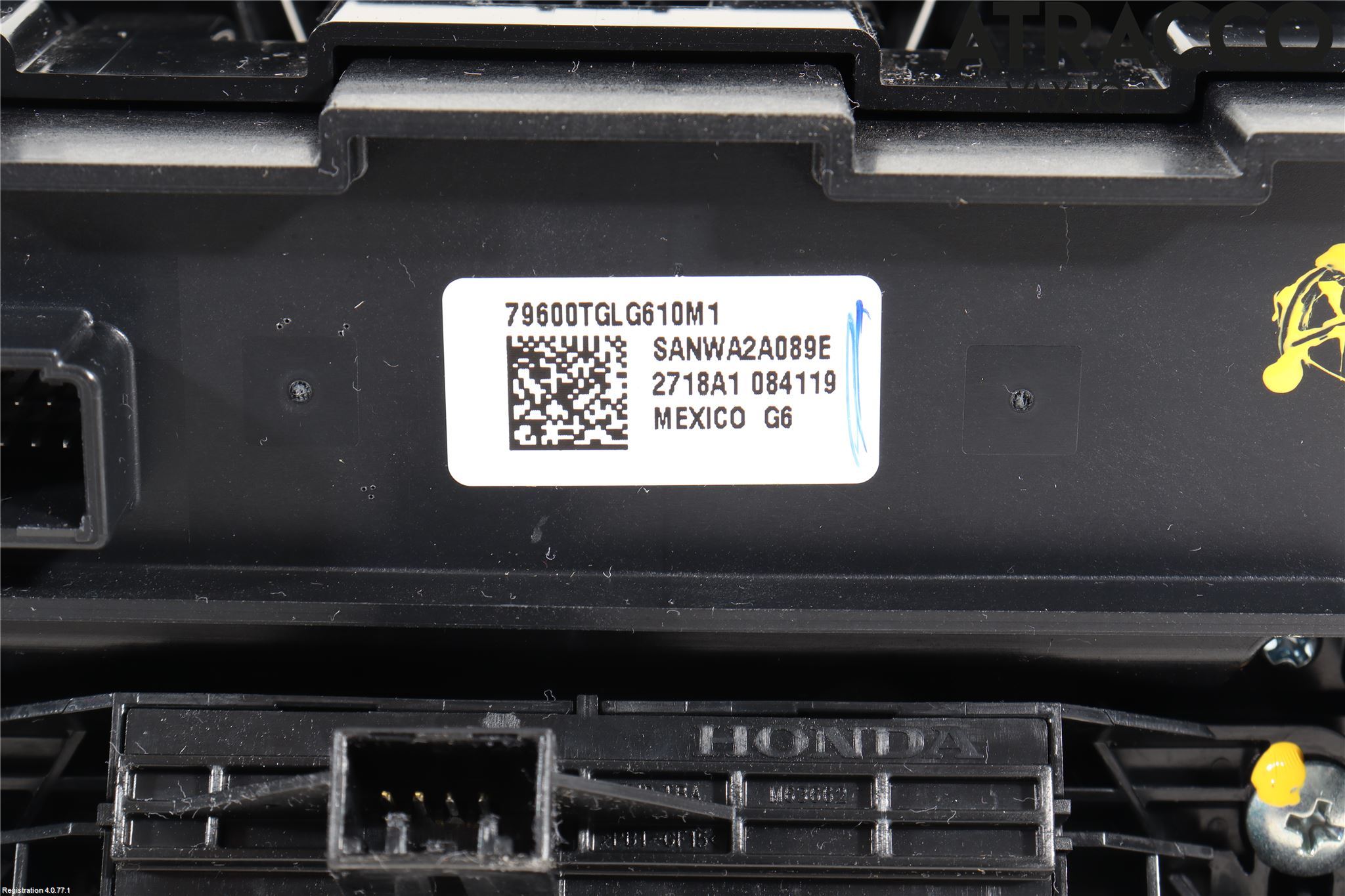 Honda CIVIC 17-22 Varme Ac Betjening-Display