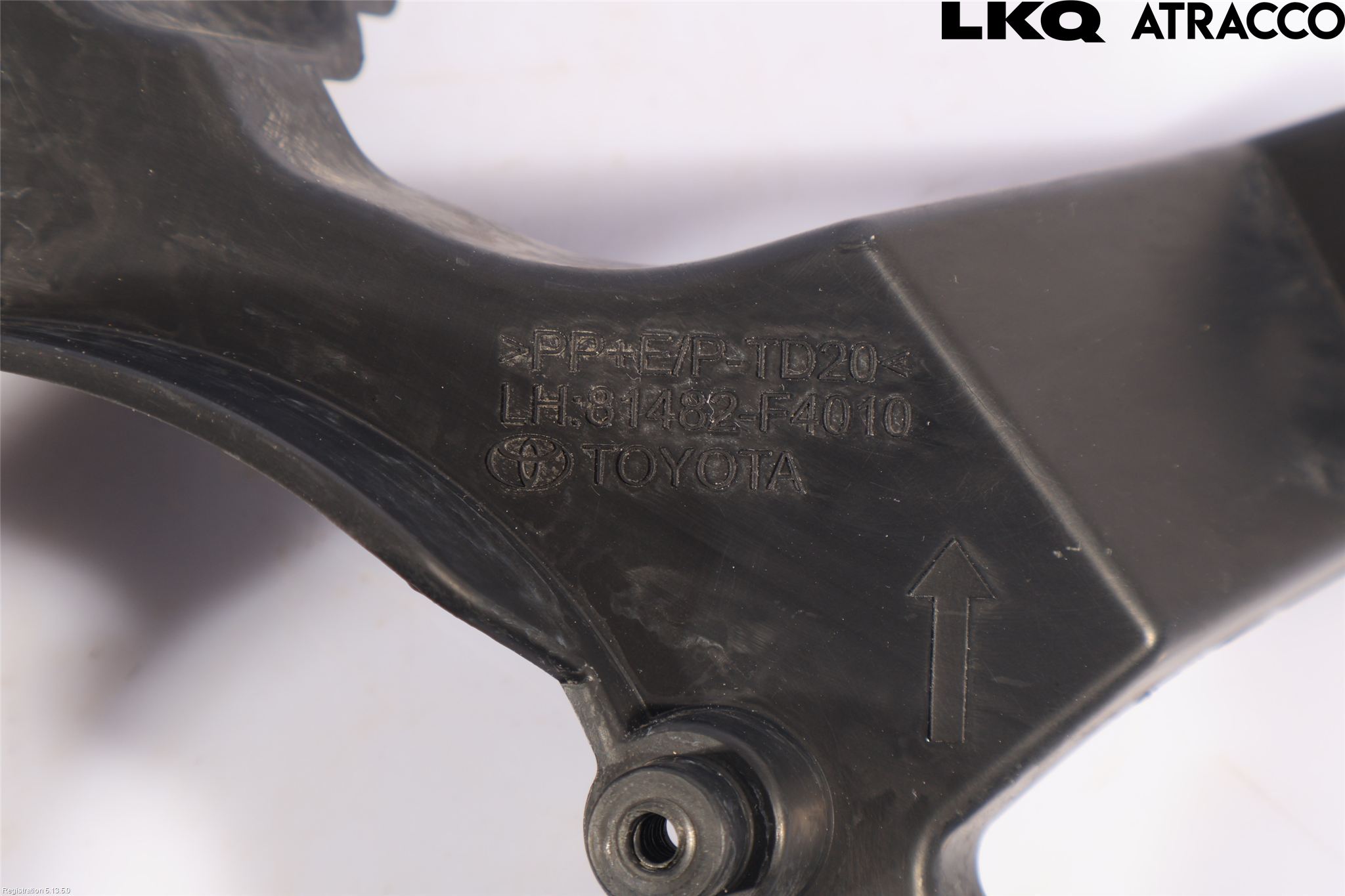 Toyota C-HR 16-23 Frontlykt Kurve-Tåkelys Ramme