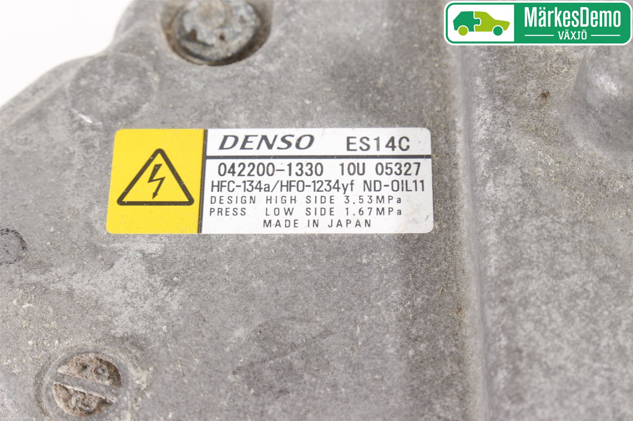 Toyota AURIS 13-19 Varme Ac Kompressor