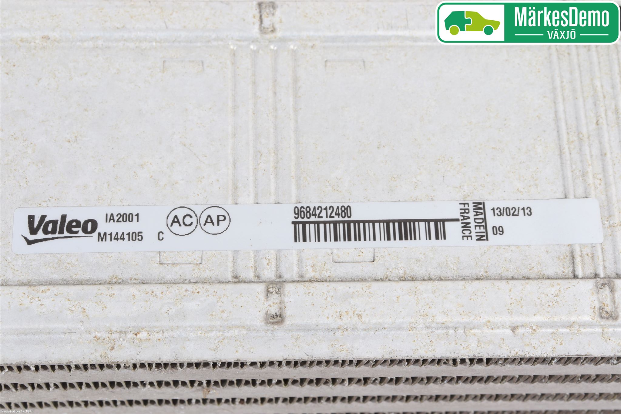 Citroen BERLINGO 08-18 Intercooler Radiator