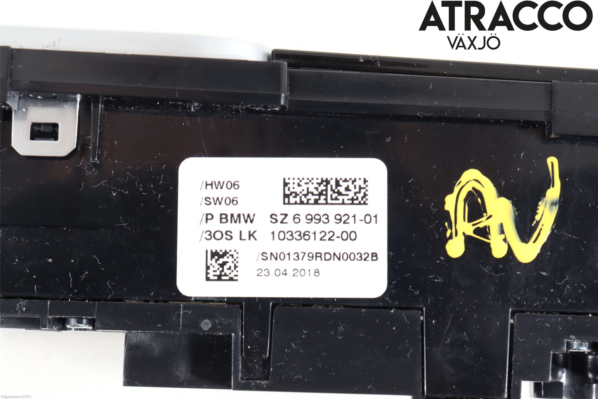 BMW 5 G30/G31/F90 17-23 Bryter Multifunksjon