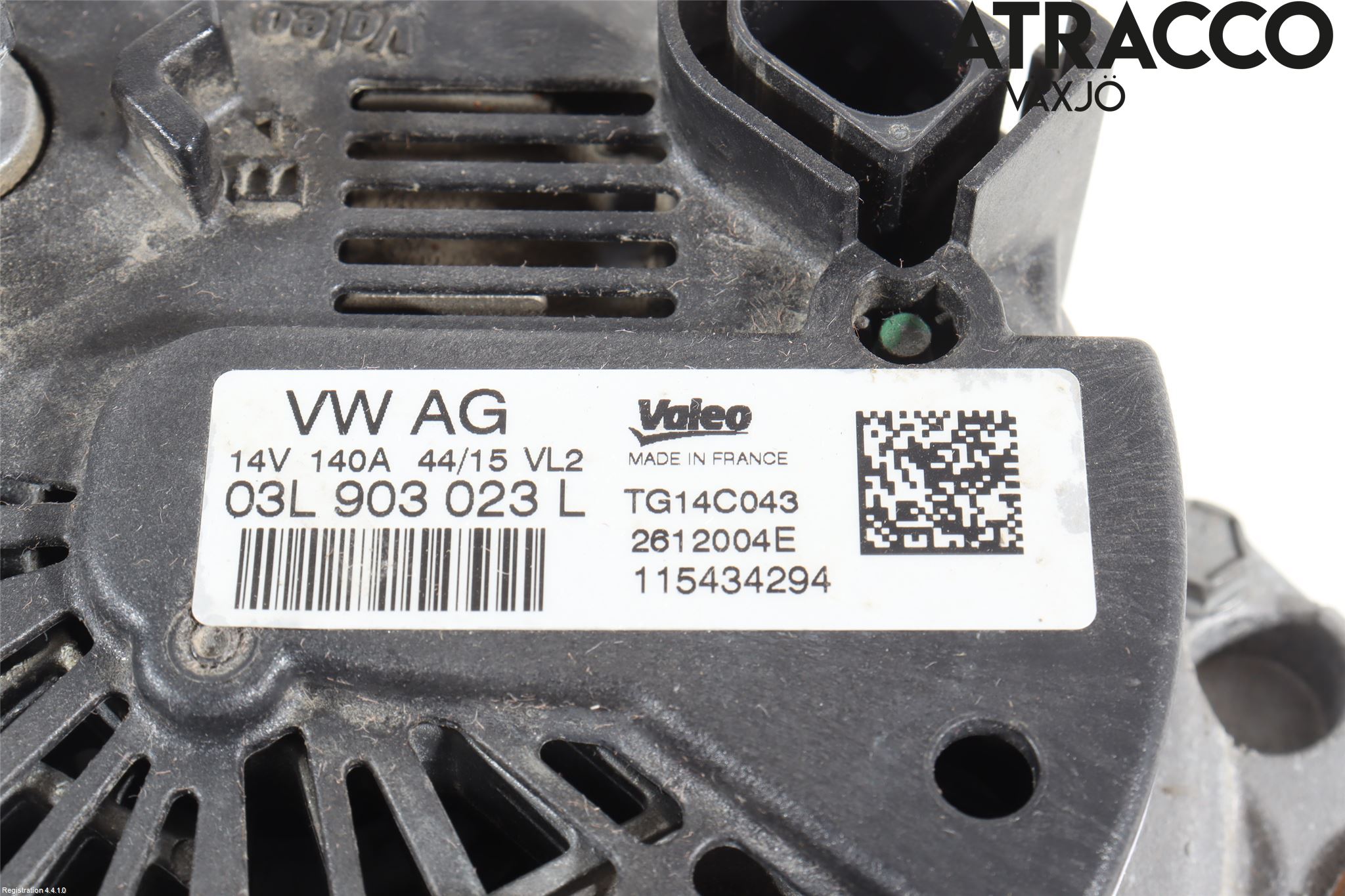 Volkswagen VW TIGUAN 07-16 Dynamo