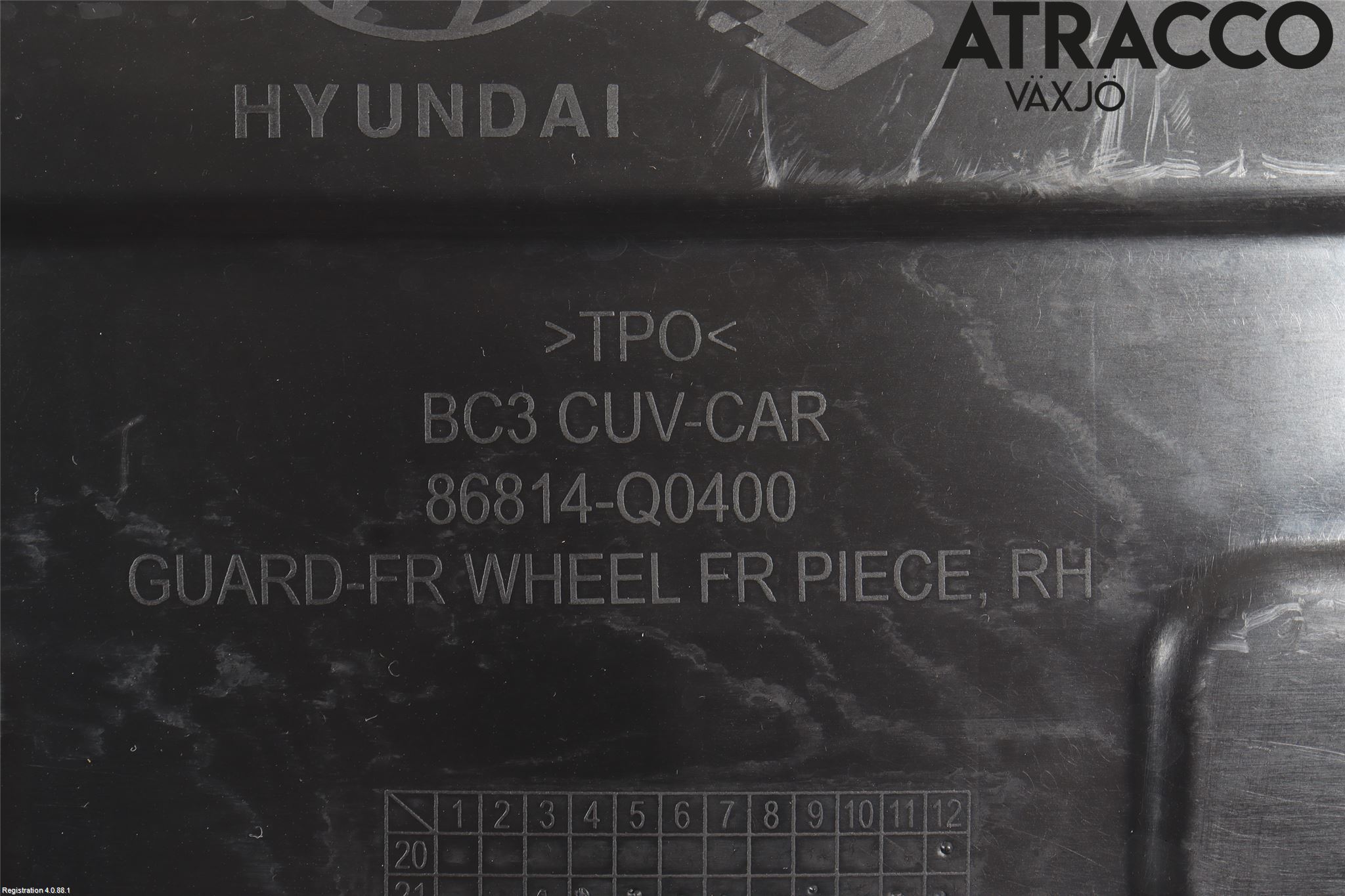 Hyundai BAYON BC3 21- Skjerm Indre