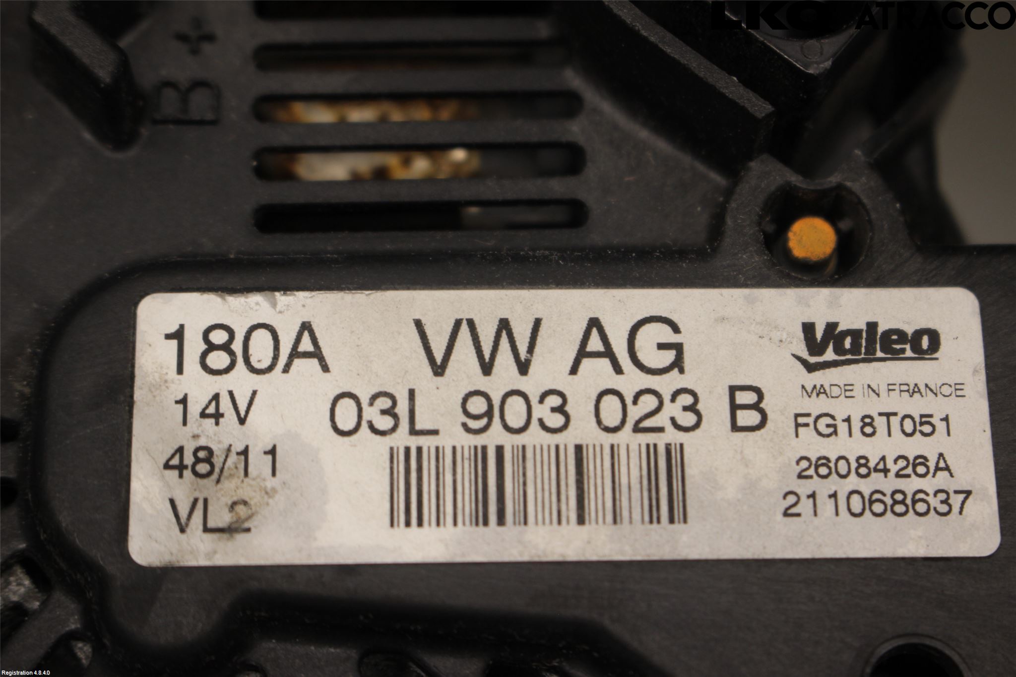 Volkswagen VW PASSAT 11-14 Dynamo